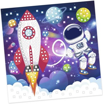 Ursus - Ludwig Bähr Moosgummi Ursus MOOSGUMMI MOSAIK "GLITTER ASTRONAUT"