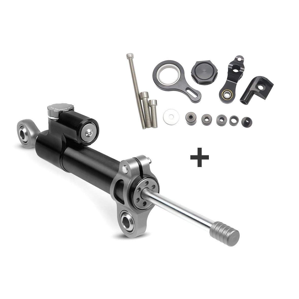 Zaddox Dämpfer Lenkungsdämpfer + Halterung für Yamaha YZF-R6 06-16 S-W1