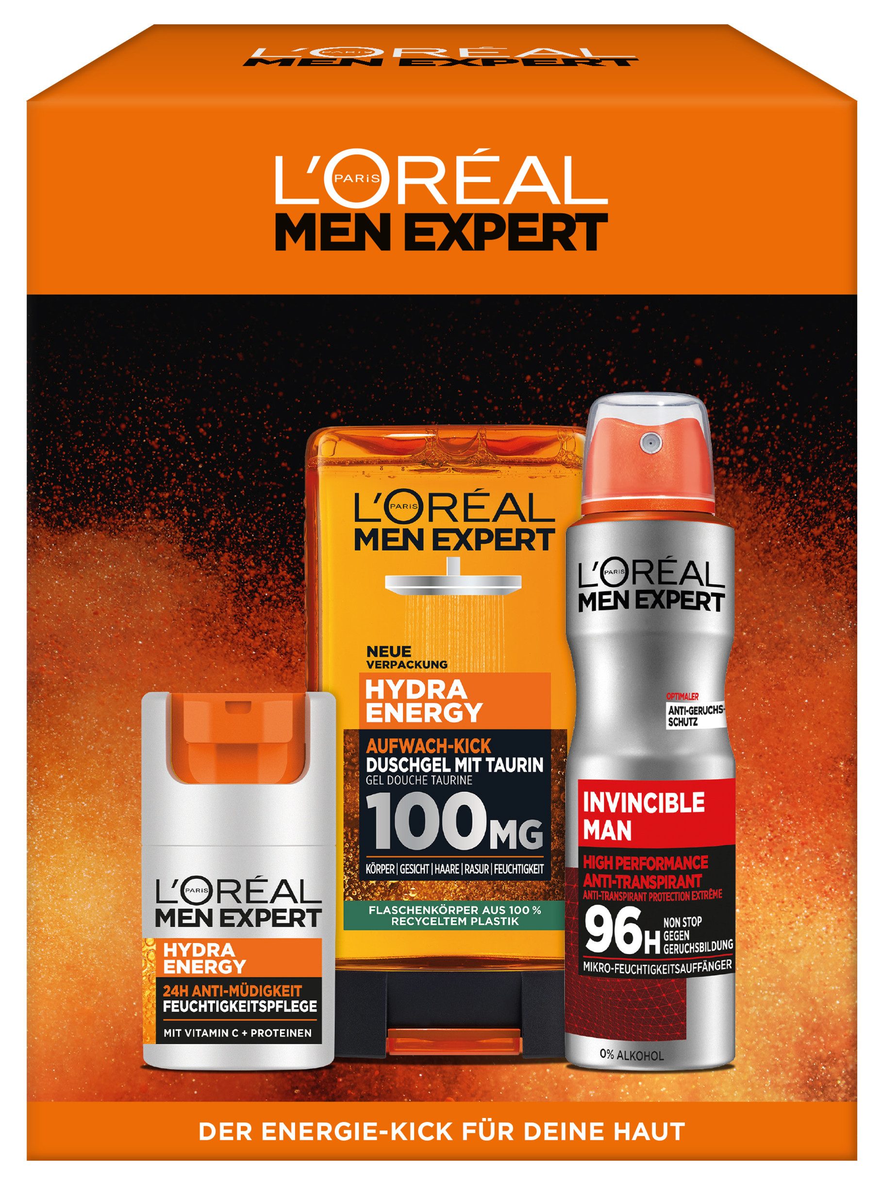 L'ORÉAL PARIS MEN EXPERT Pflege-Set HYDRA ENERGY BOX HAUTPFLEGE SET
