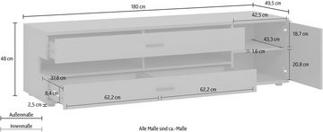 INOSIGN Lowboard Henley, Breite ca. 180 cm