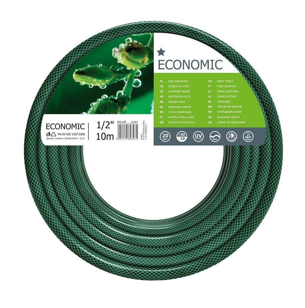 Cellfast Pflanzkübel Cellfast Gartenschlauch ECONOMIC 1/2" 10 m