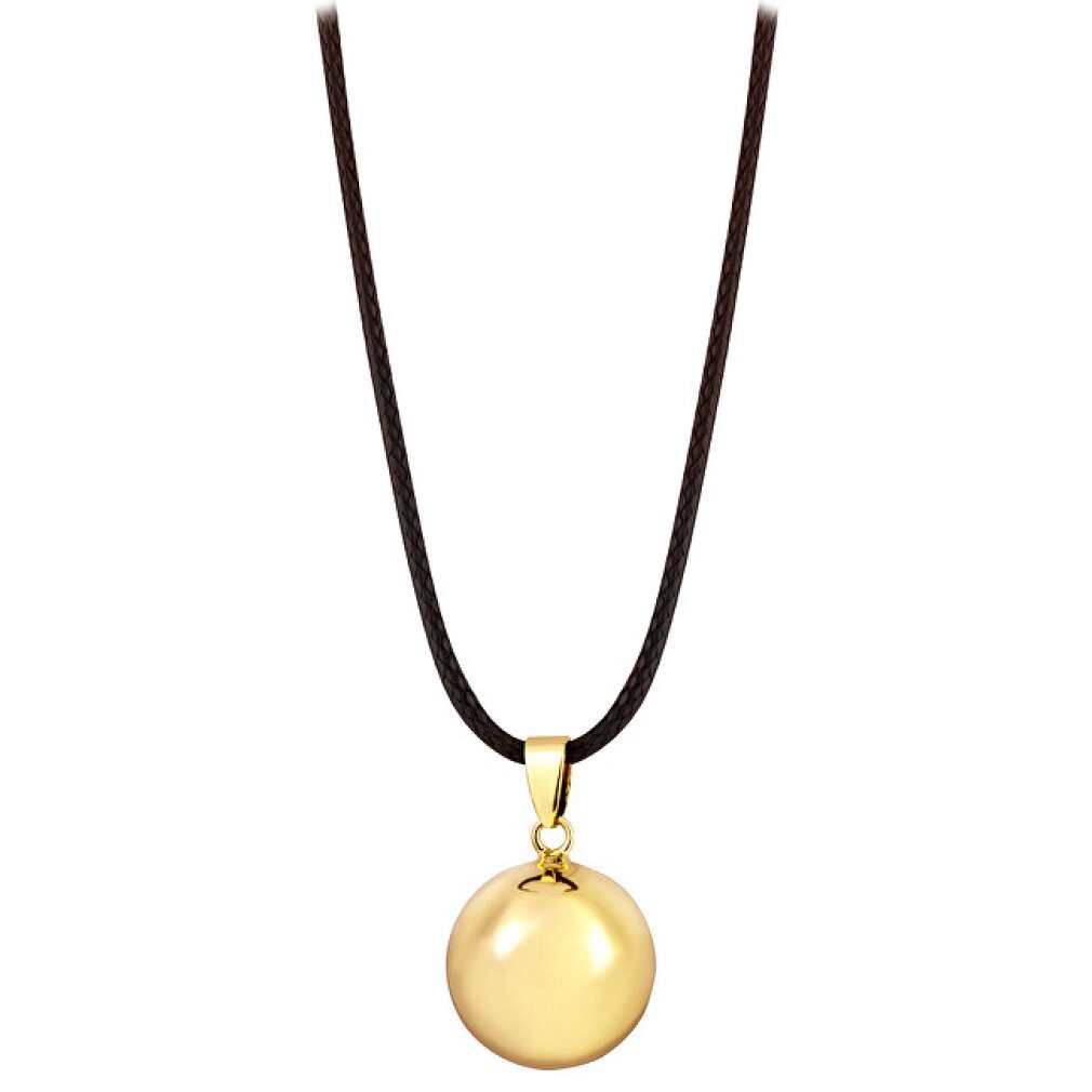 MUMMY BELL Kette mit Einhänger Vergoldete Halskette AZ20