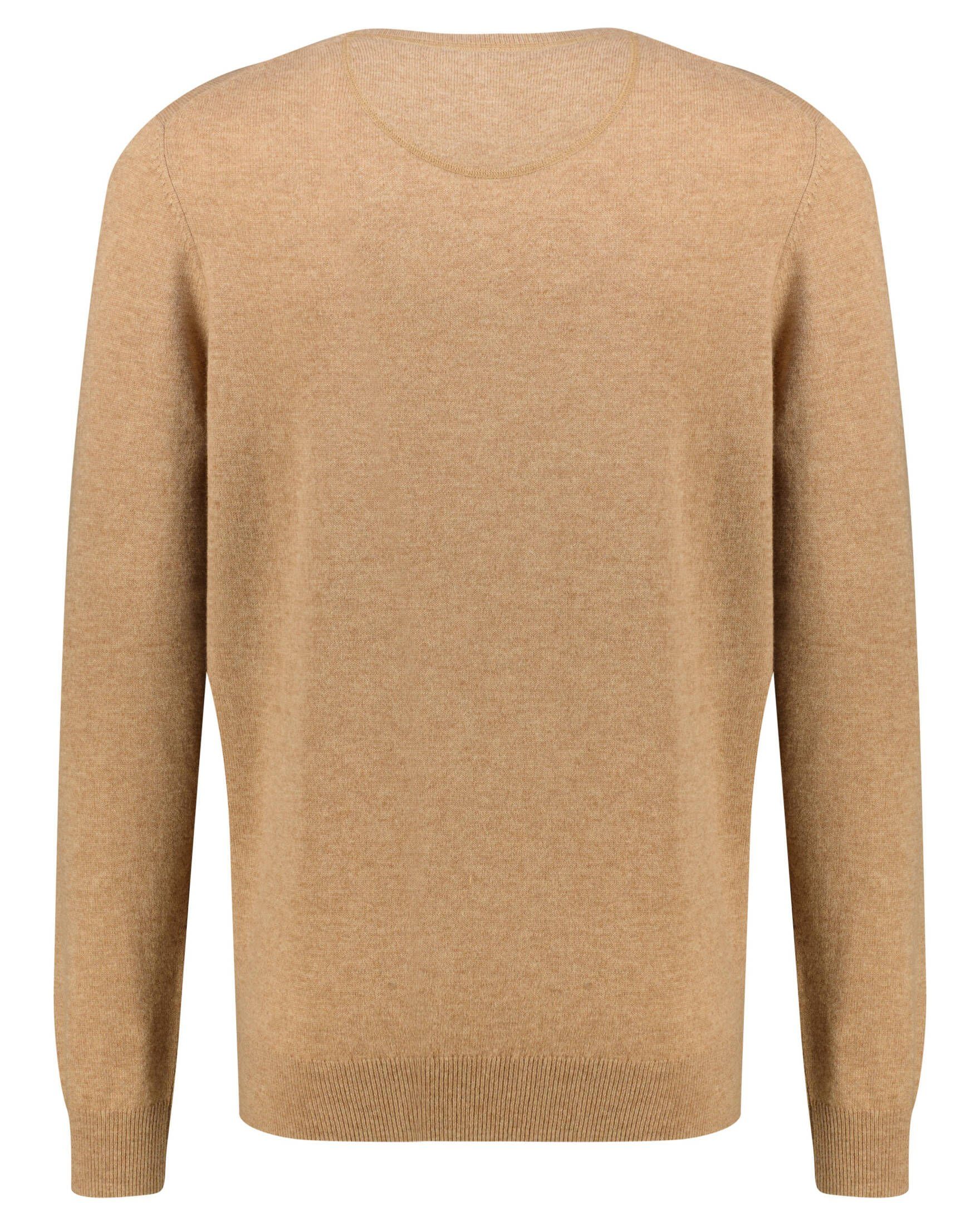 FYNCH-HATTON aus (1-tlg) Herren Pullover Kaschmir und camel Merino-Wolle Strickpullover (22)