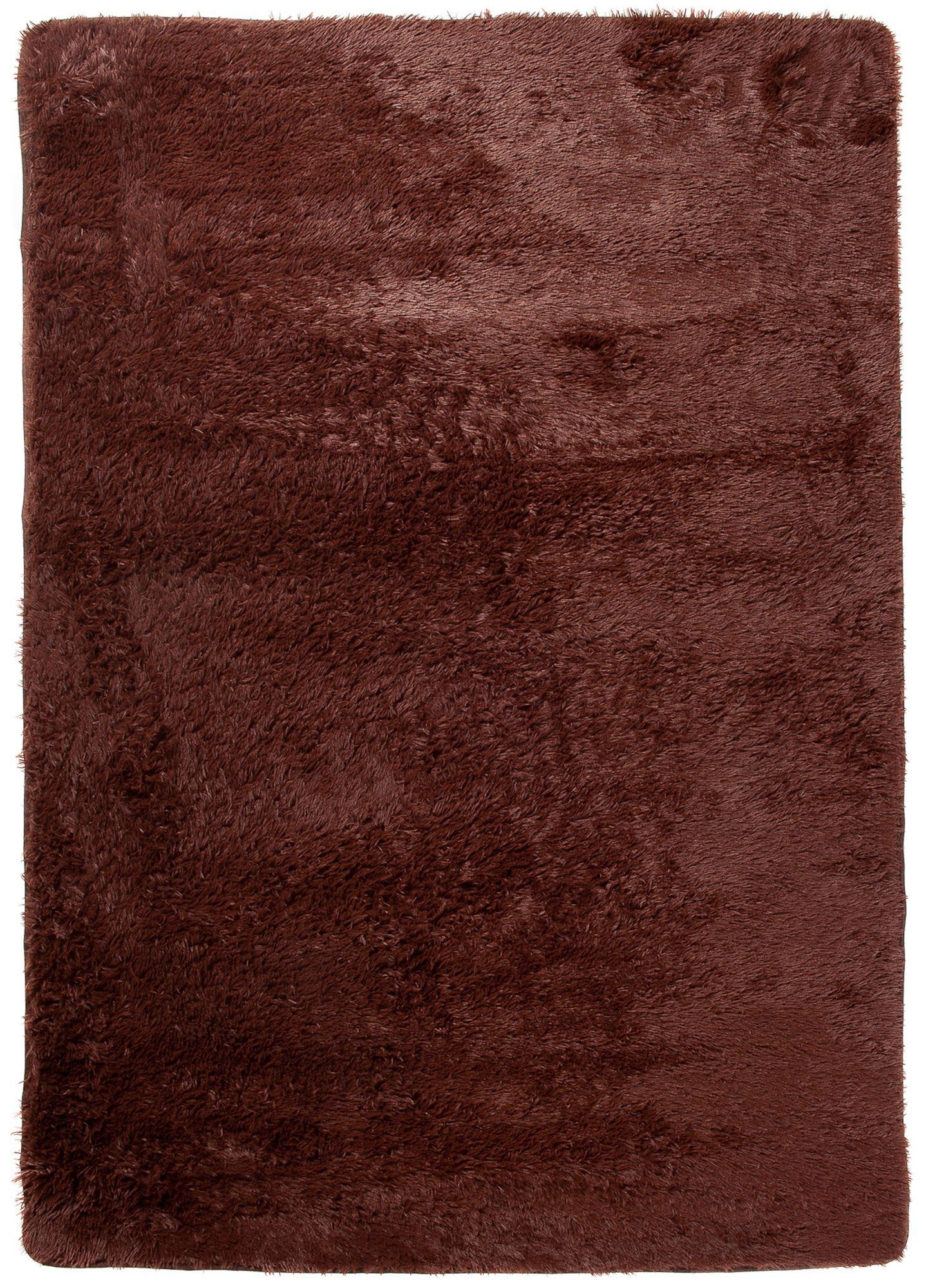 Tapiso Hochflor-Teppich SILK, rechteckig, Höhe: 35 günstig online kaufen