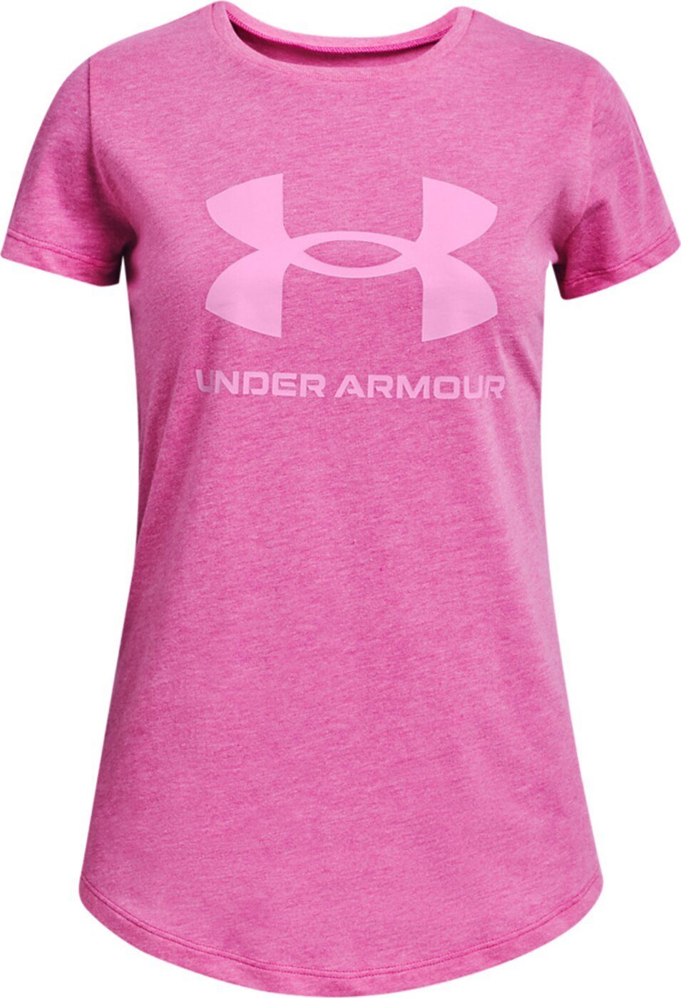 Under Armour® T-Shirt LIVE SPORTSTYLE HEAT LIGHT GRAPHIC METEOR PINK SS