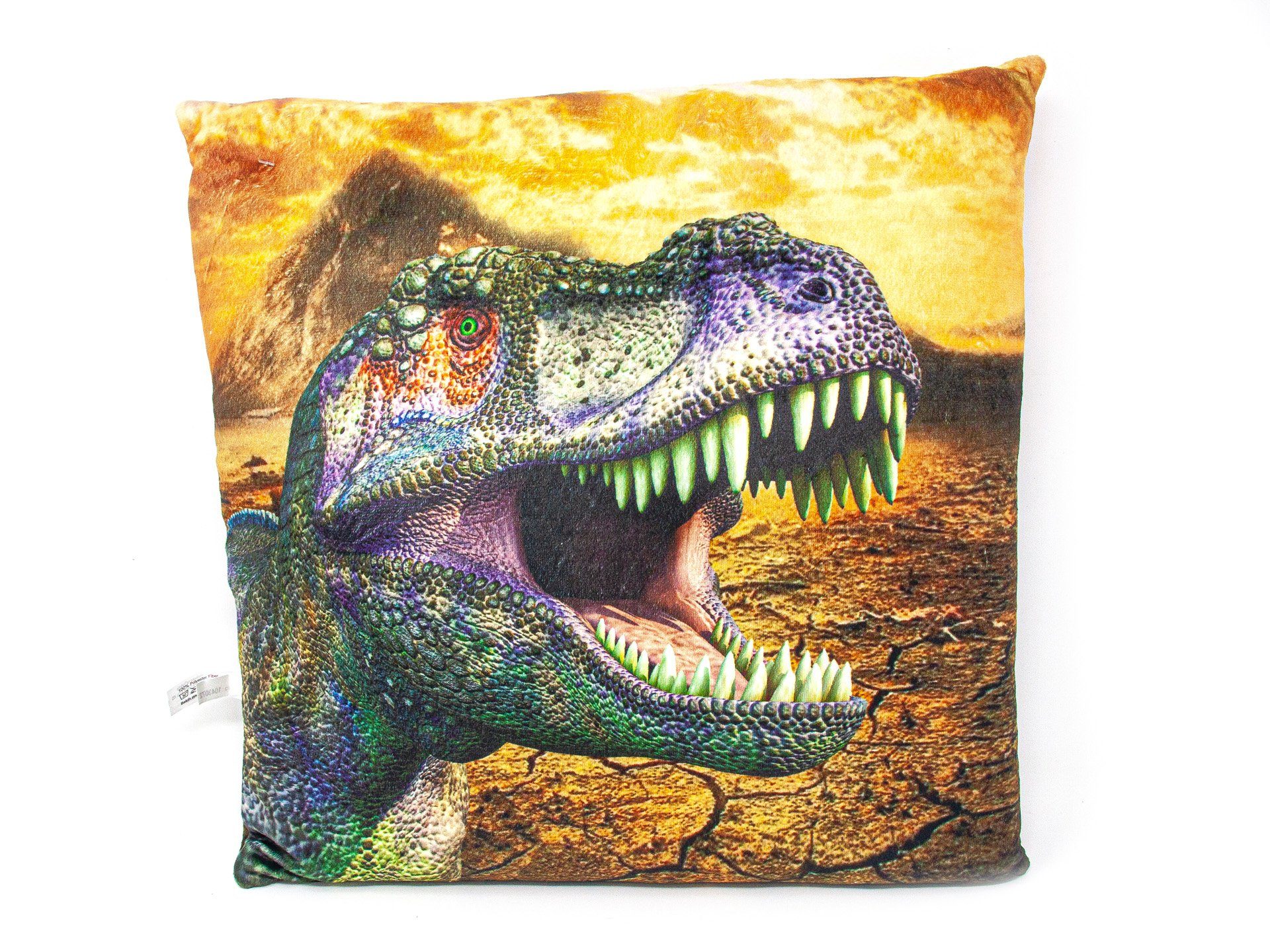 35x35 Dekokissen Cornelißen - T-Rex Stoffkissen -