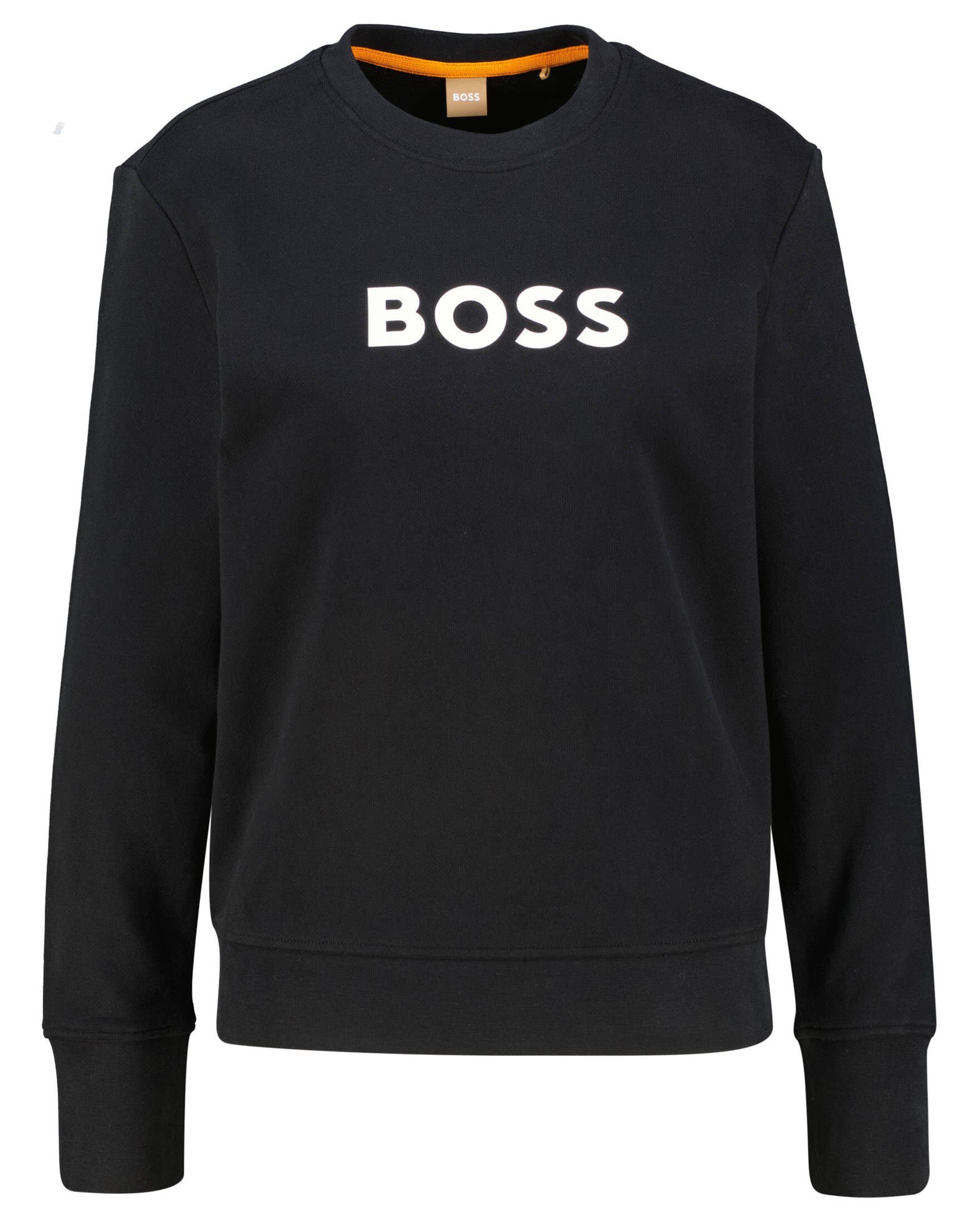 BOSS Sweatshirt Damen Sweatshirt C_ELABOSS_6 (1-tlg) schwarz (15)