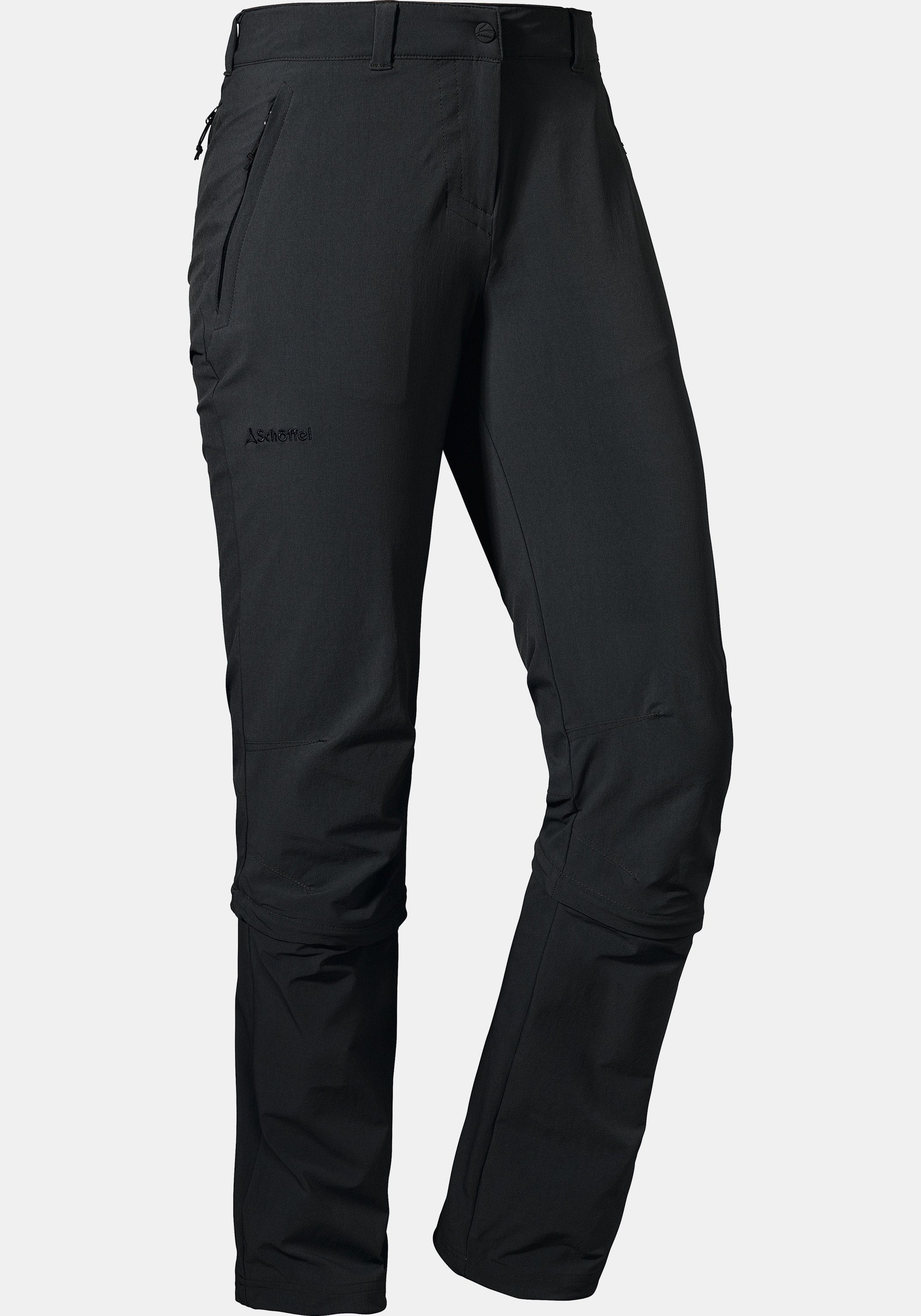 Off Pants Zip-away-Hose Engadin1 Zip Schöffel schwarz