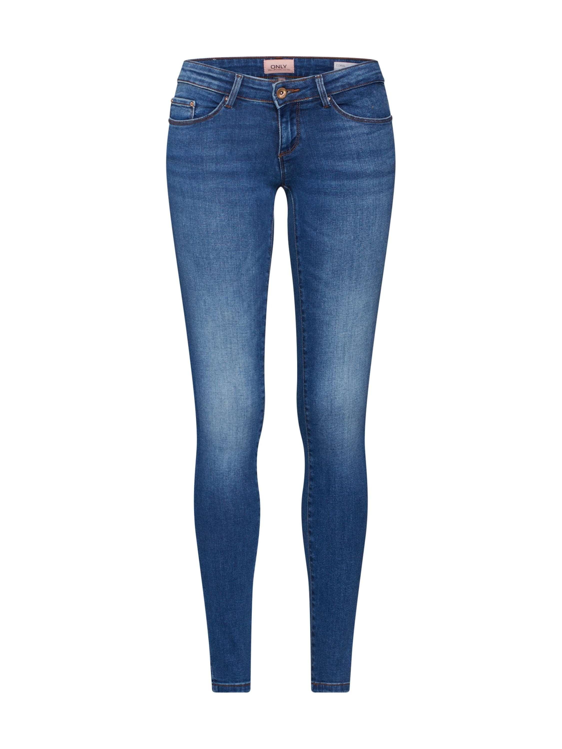 ONLY Skinny-fit-Jeans Coral (1-tlg) Plain/ohne Details