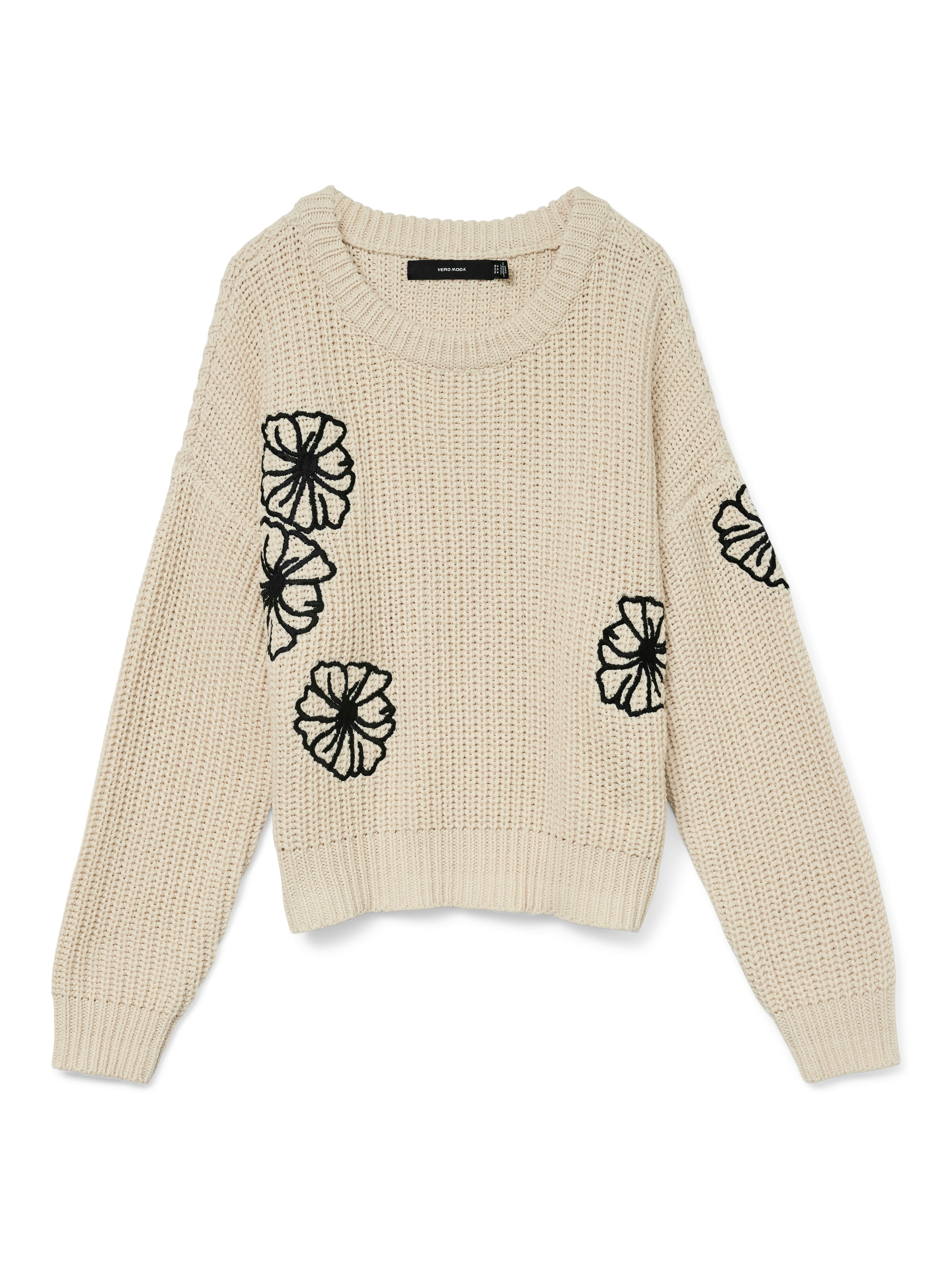 Rundhalspullover VMLAURA LS O-NECK PULLOVER BOO