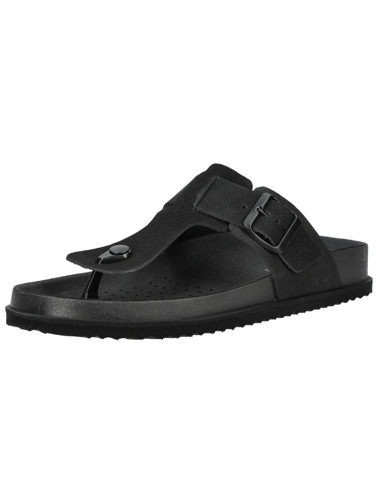 Geox Geox Pantoletten Veloursleder Zehentrenner