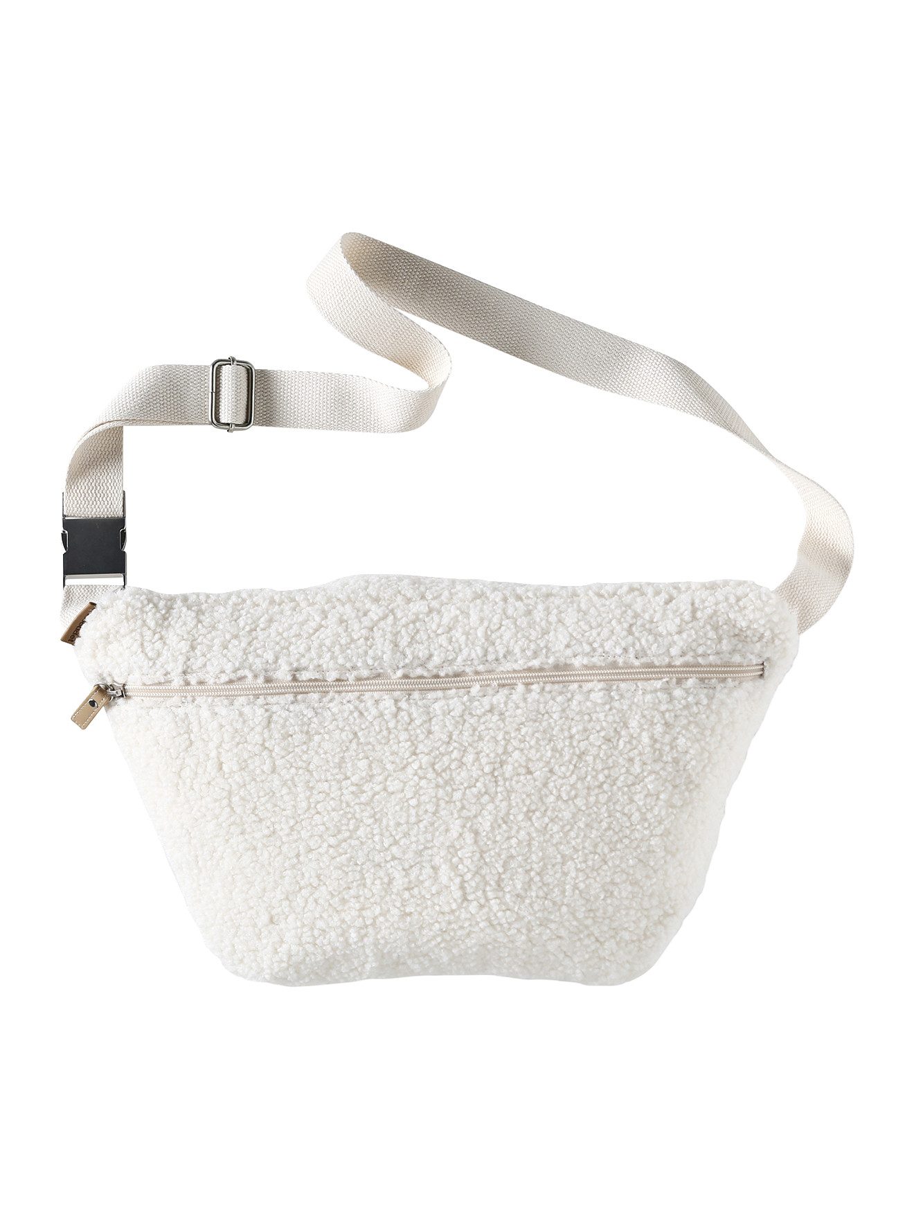 vertbaudet Bauchtasche XXL-Bauchtasche aus Teddyfleece günstig online kaufen