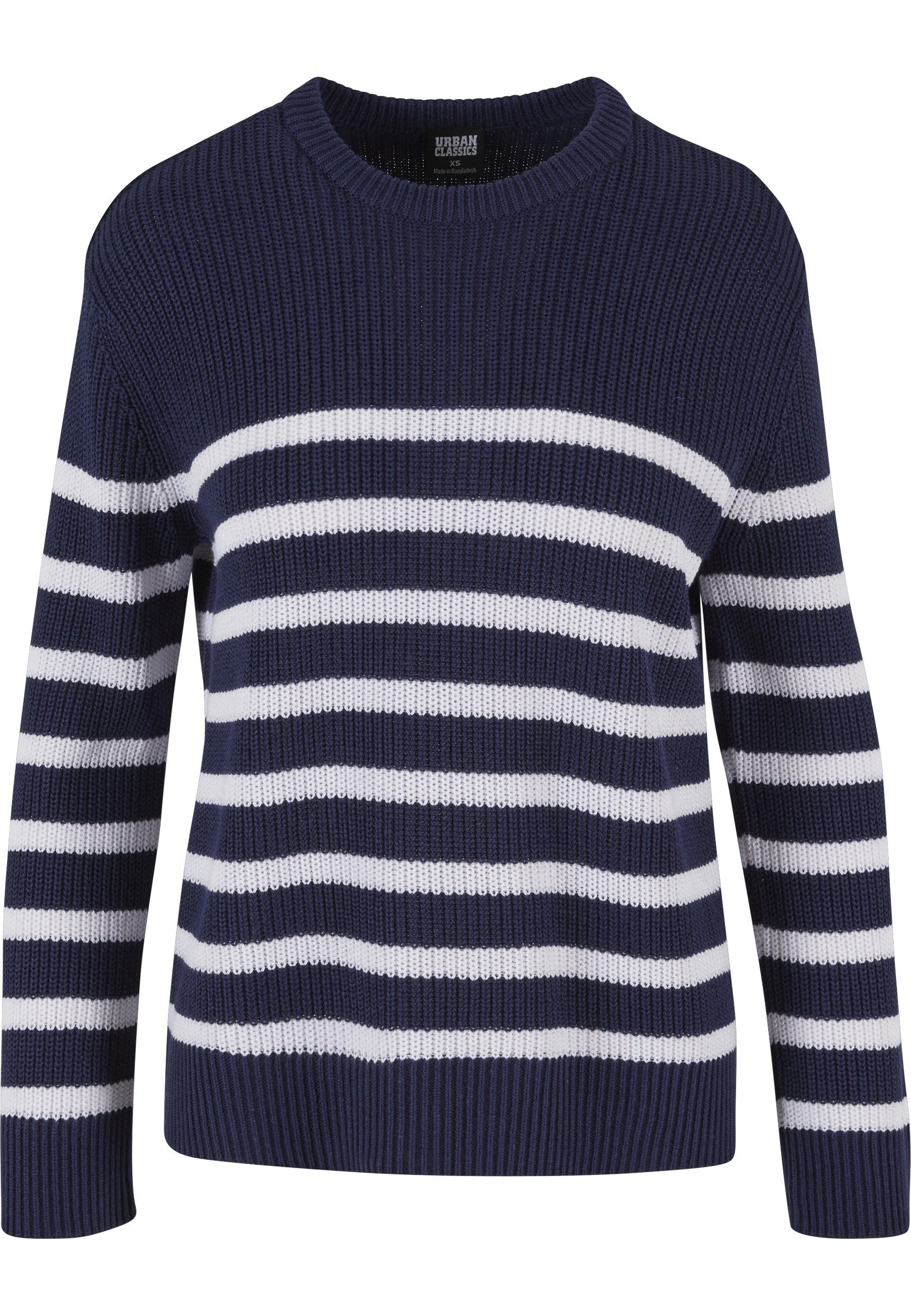 URBAN CLASSICS Rundhalspullover Urban Classics Damen Ladies Rib Striped Sweater (1-tlg). Reduzierter Preis € 31,99. Unverbindliche Preisempfehlung € 59,99