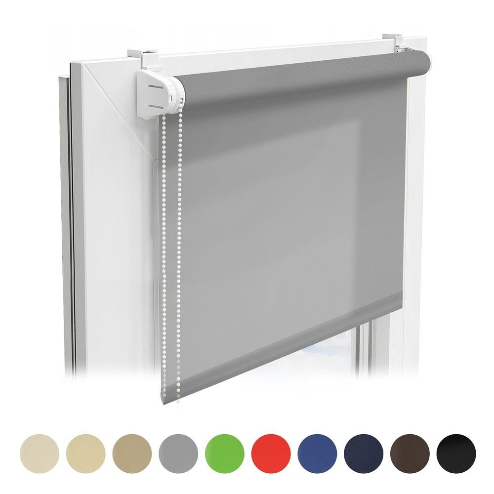 Rollo Four Seasons, Kubus, Bohren an der Wand, in der Fensterlaibung, am Fensterrahmen, Bohren