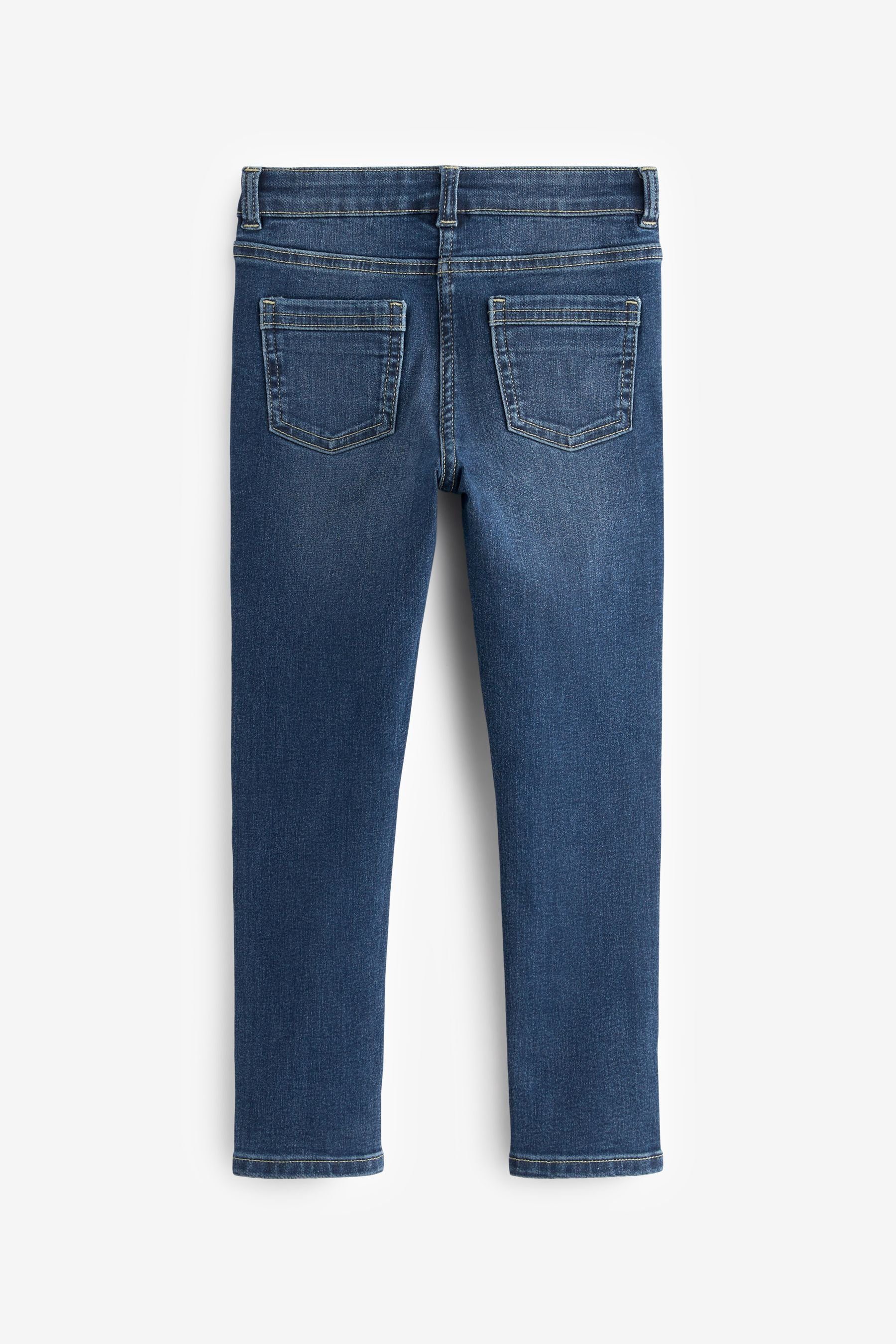 Jeans (1-tlg) Standard Skinny-fit-Jeans Skinny Fit Paillettenstern, Next mit