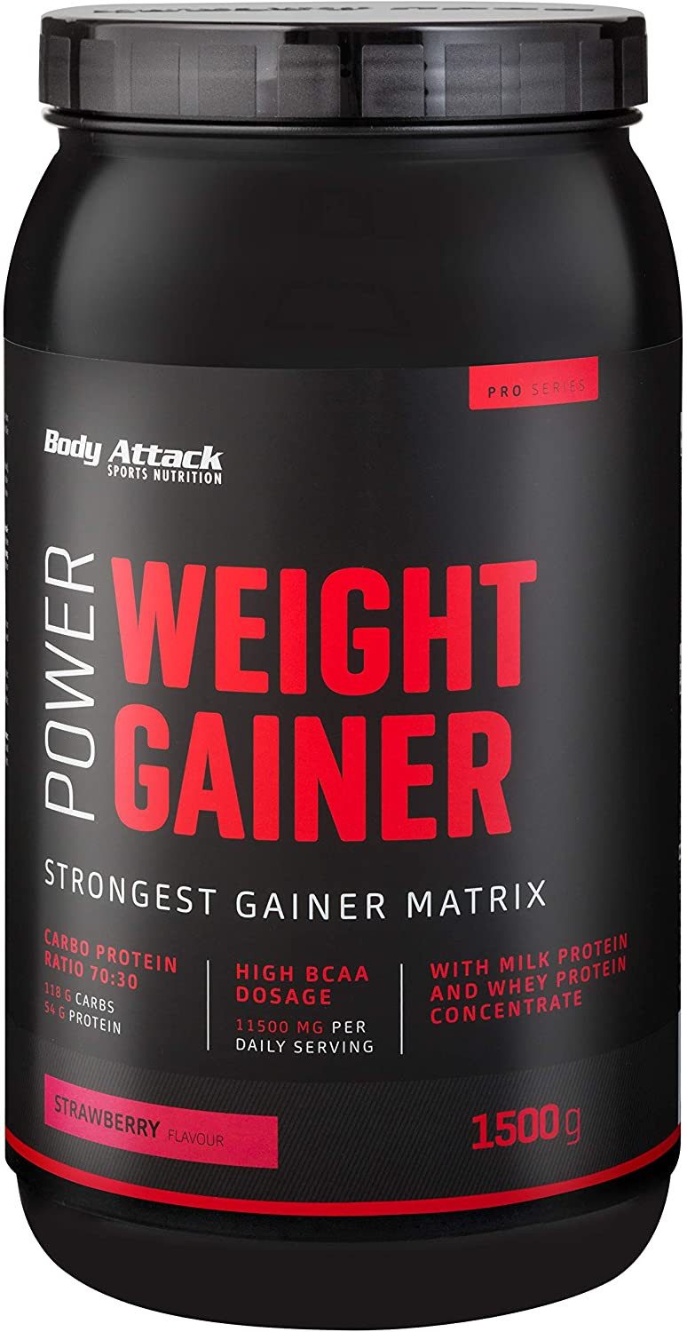 Body Attack Body Attack Power Weight Gainer 1500g Pulver