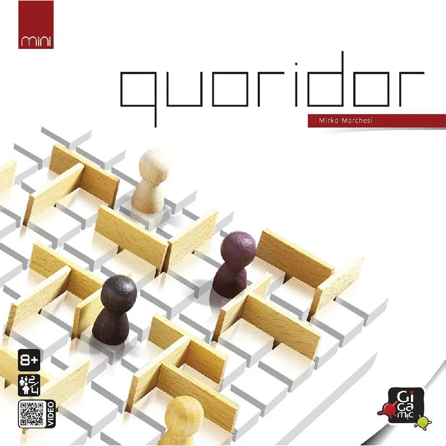 Asmodee Spiel Quoridor mini