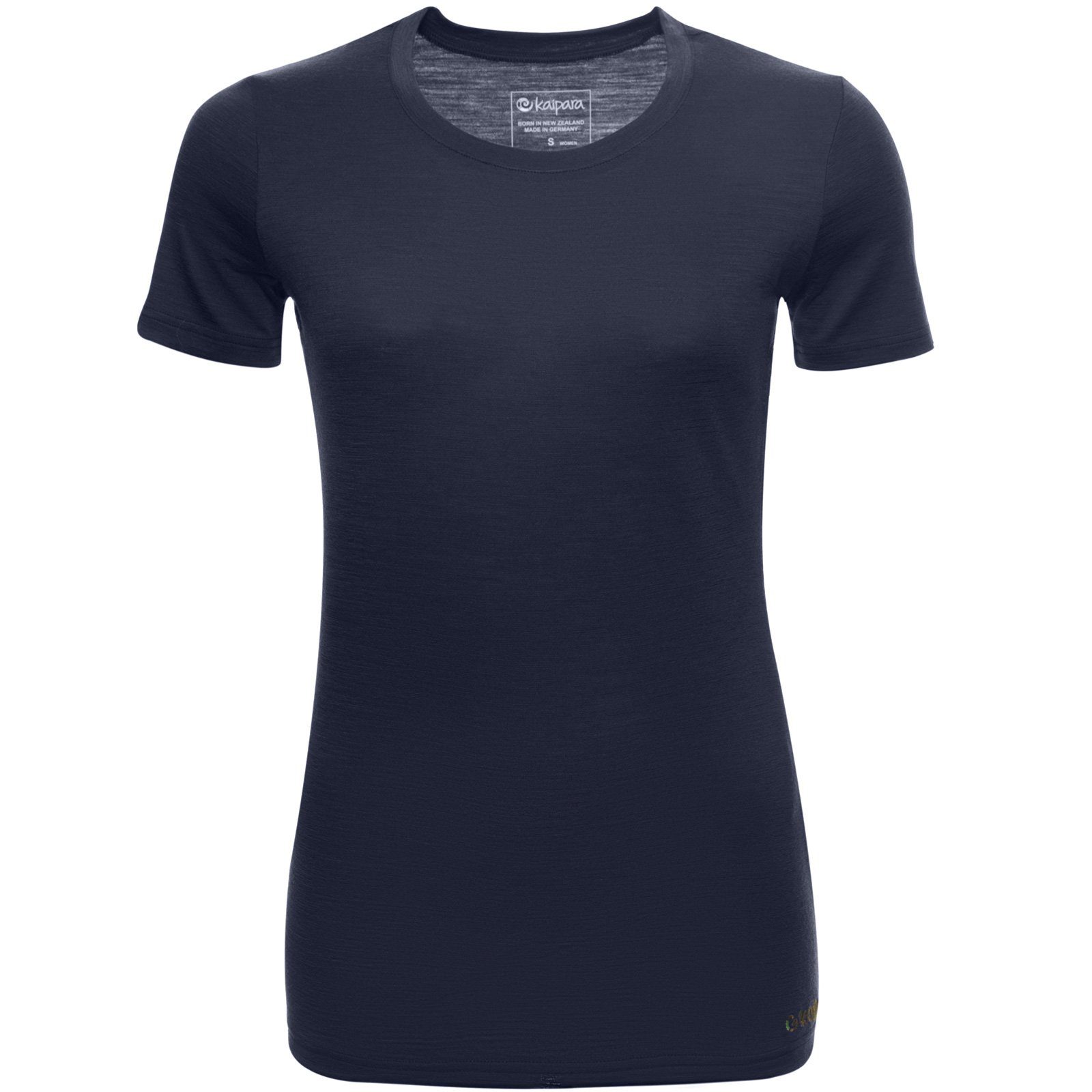 Kaipara - Merino Sportswear Unterhemd Merino Damen-Unterhemd Kurzarm Slimfit 150g light (1-St) aus reiner Merinowolle Made in Germany | Unterhemden
