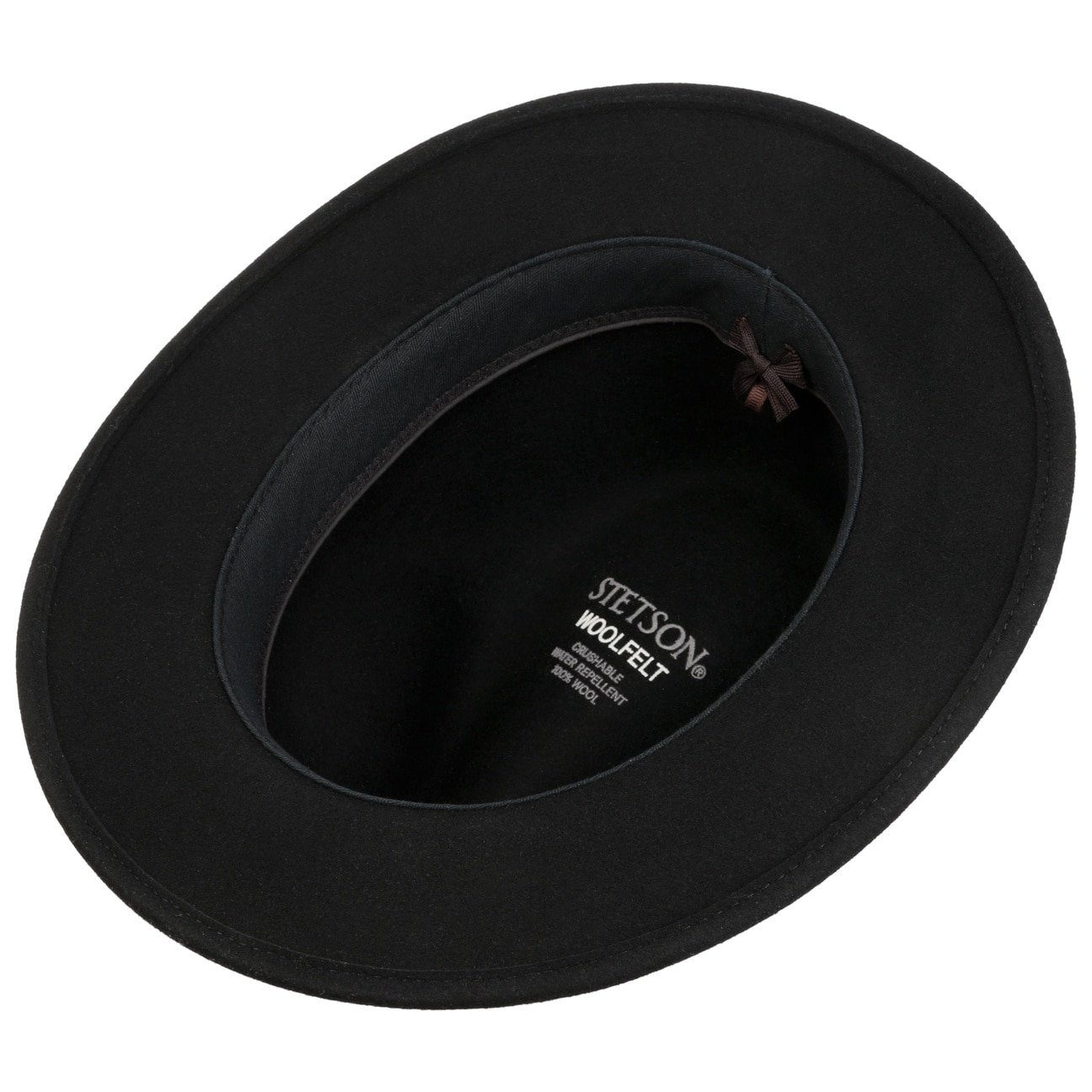 Stetson Filzhut (1-St) Wollfilzhut mit Lederband