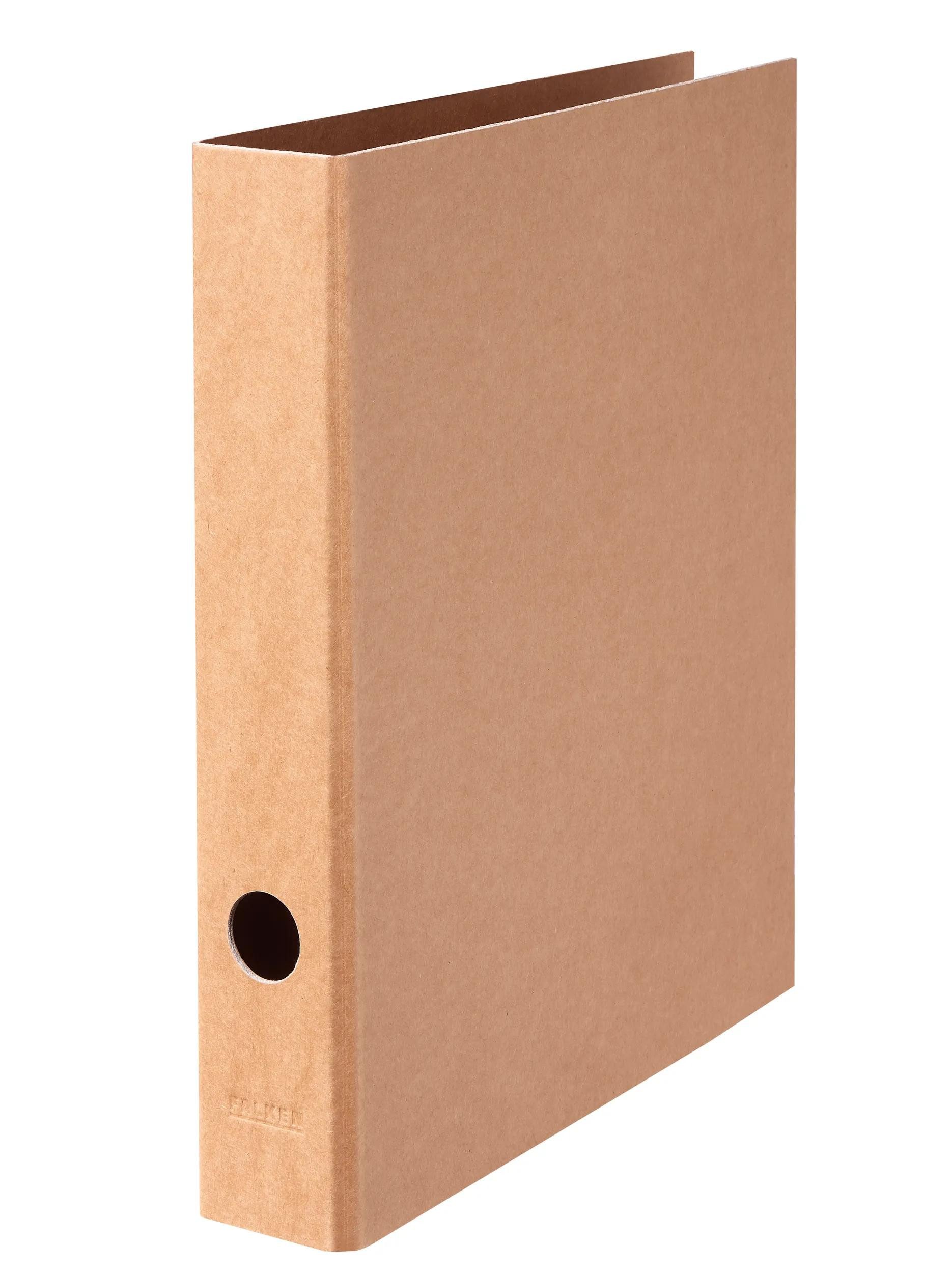 Falken Aktenordner 10x Vegan Папки с файлами PURE Nature A4, ohne Kantenschutz - Braun - 15072680F, Папки с файлами Wolkenmarmor