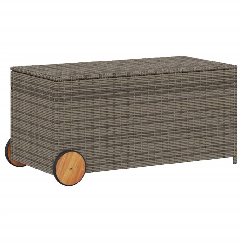 Auflagenbox 107 x 55 x 5053 cm Kissentruhe Kissenbox Auflagentruhe Gartenbox mit R