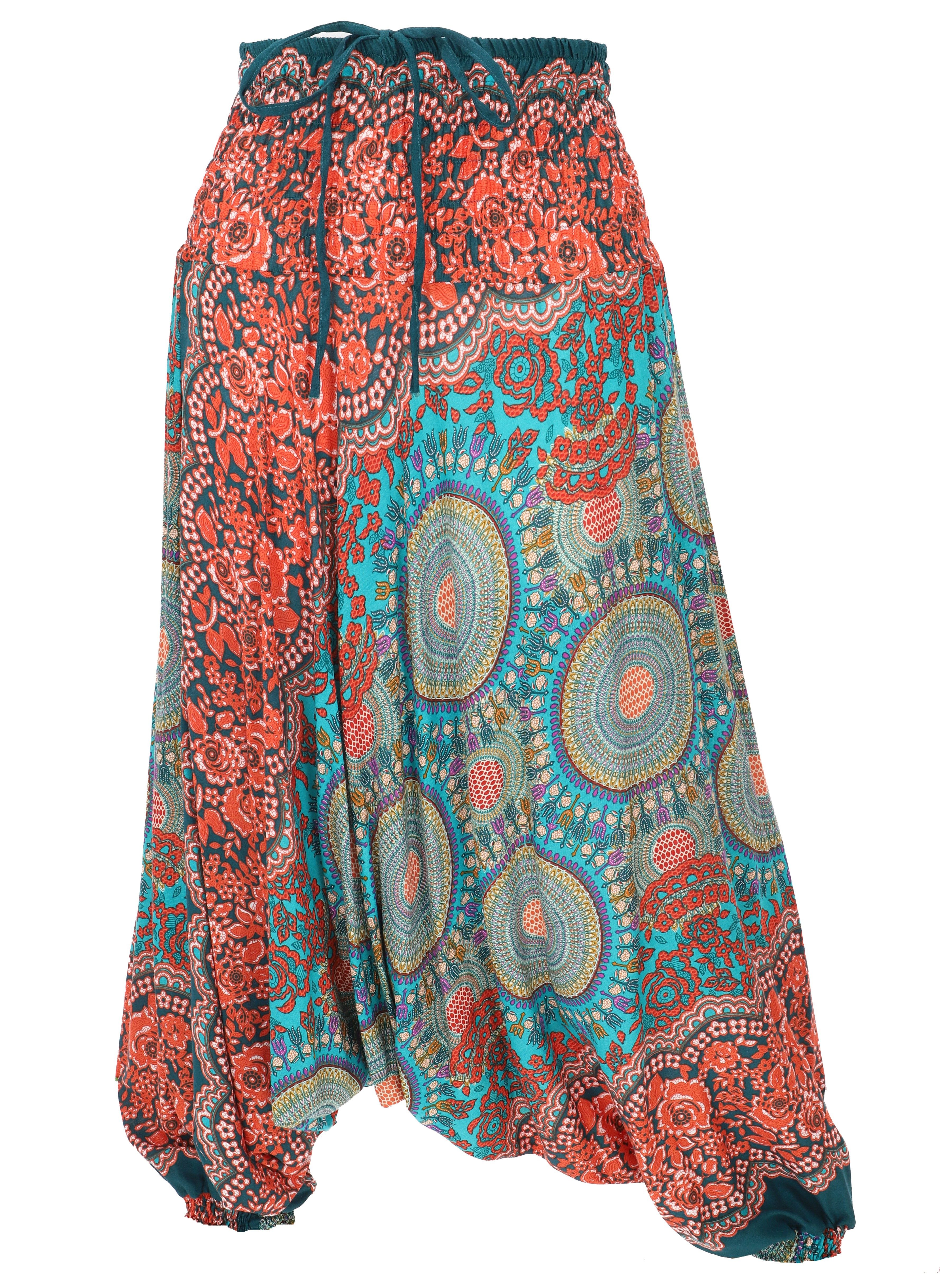 Guru-Shop Relaxhose Afghani Hose, Overall, Jumpsuit, Haremshose,.. Ethno Style, alternative Bekleidung