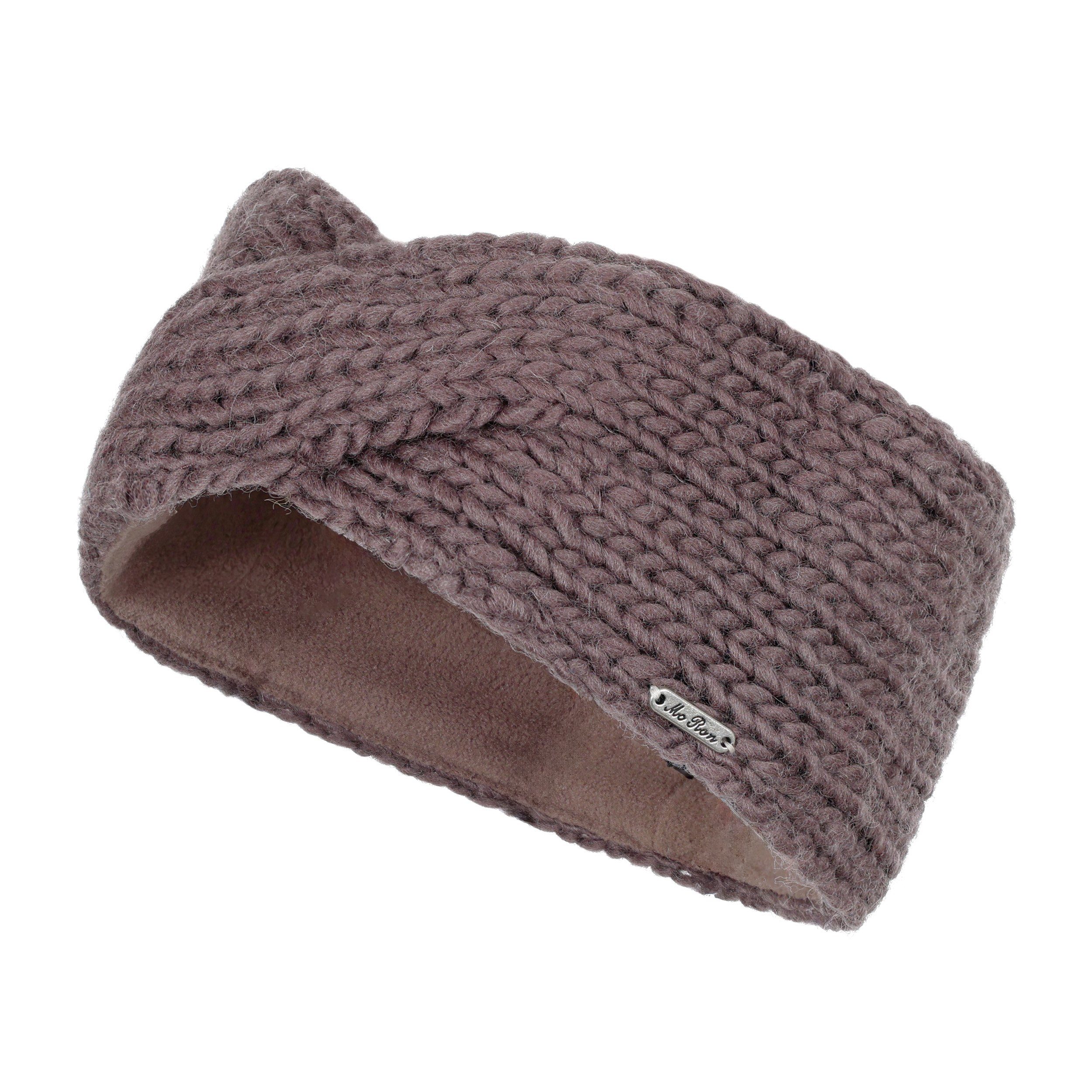 McRon Stirnband Modell Sarala im Twist, mit Fleece gefüttert