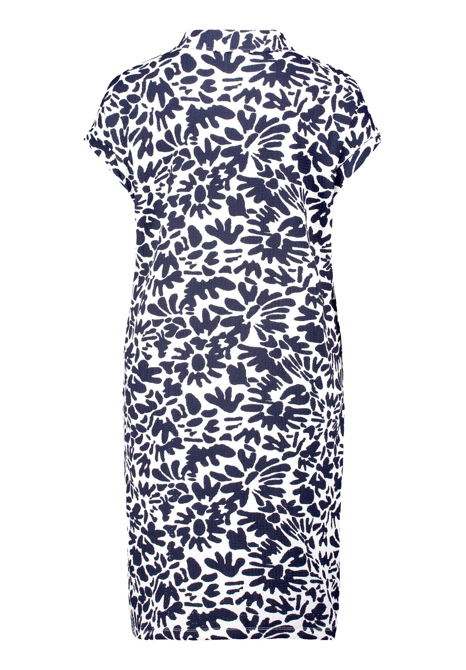 Cartoon Druckkleid Damen mit überschnittenen Ärmeln