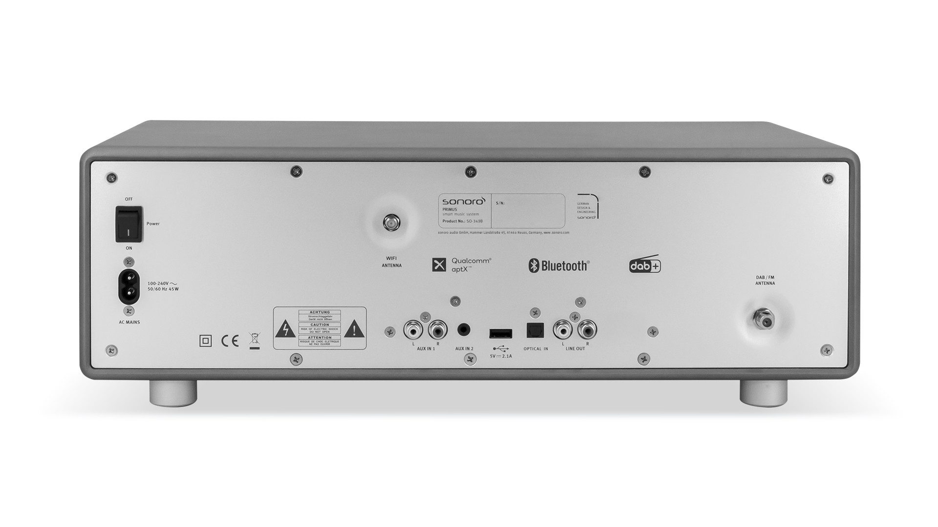 Sonoro PRIMUS Kompaktanlage