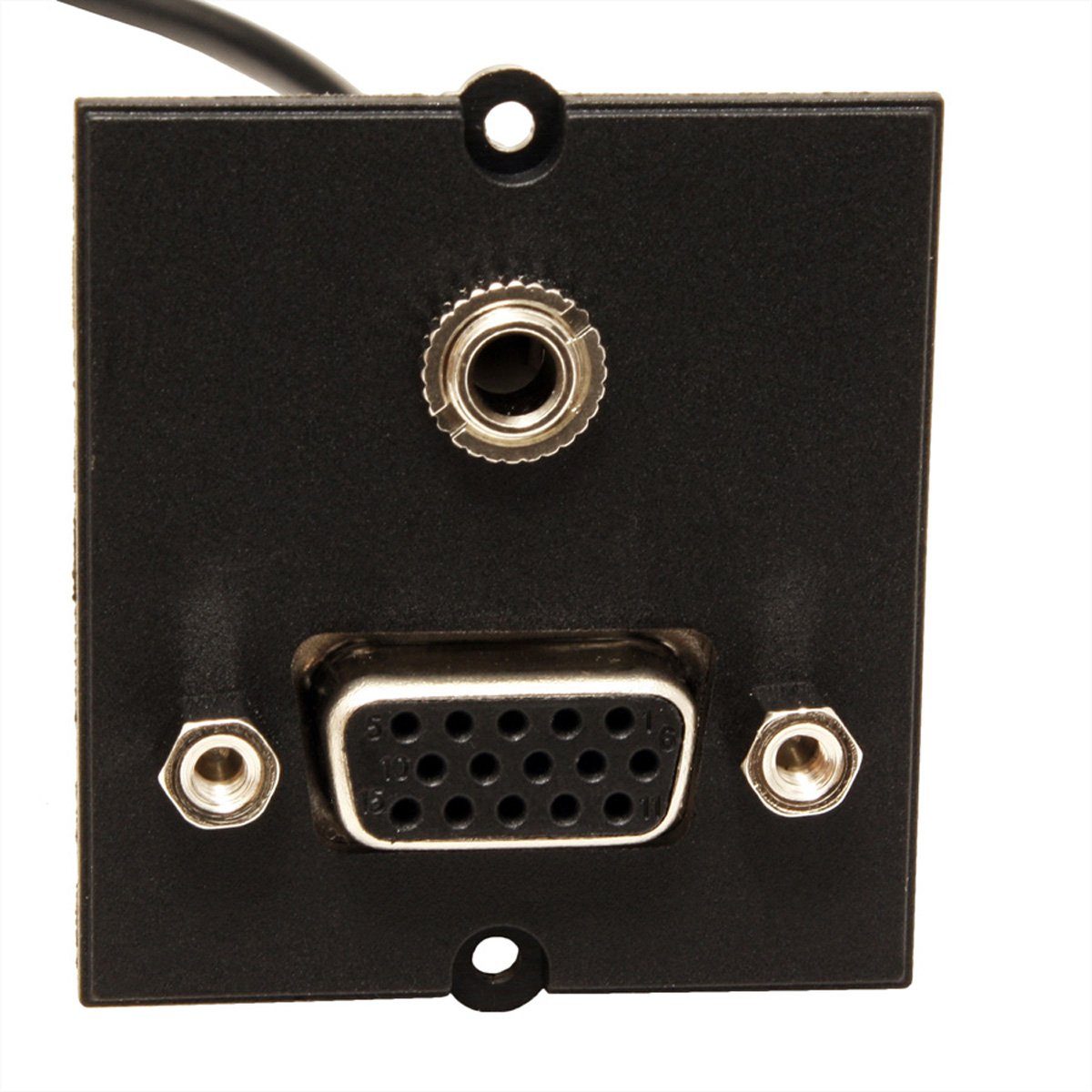 Custom Modul 1x VGA+ Audio 3.5 mm Stereo Stromadapter