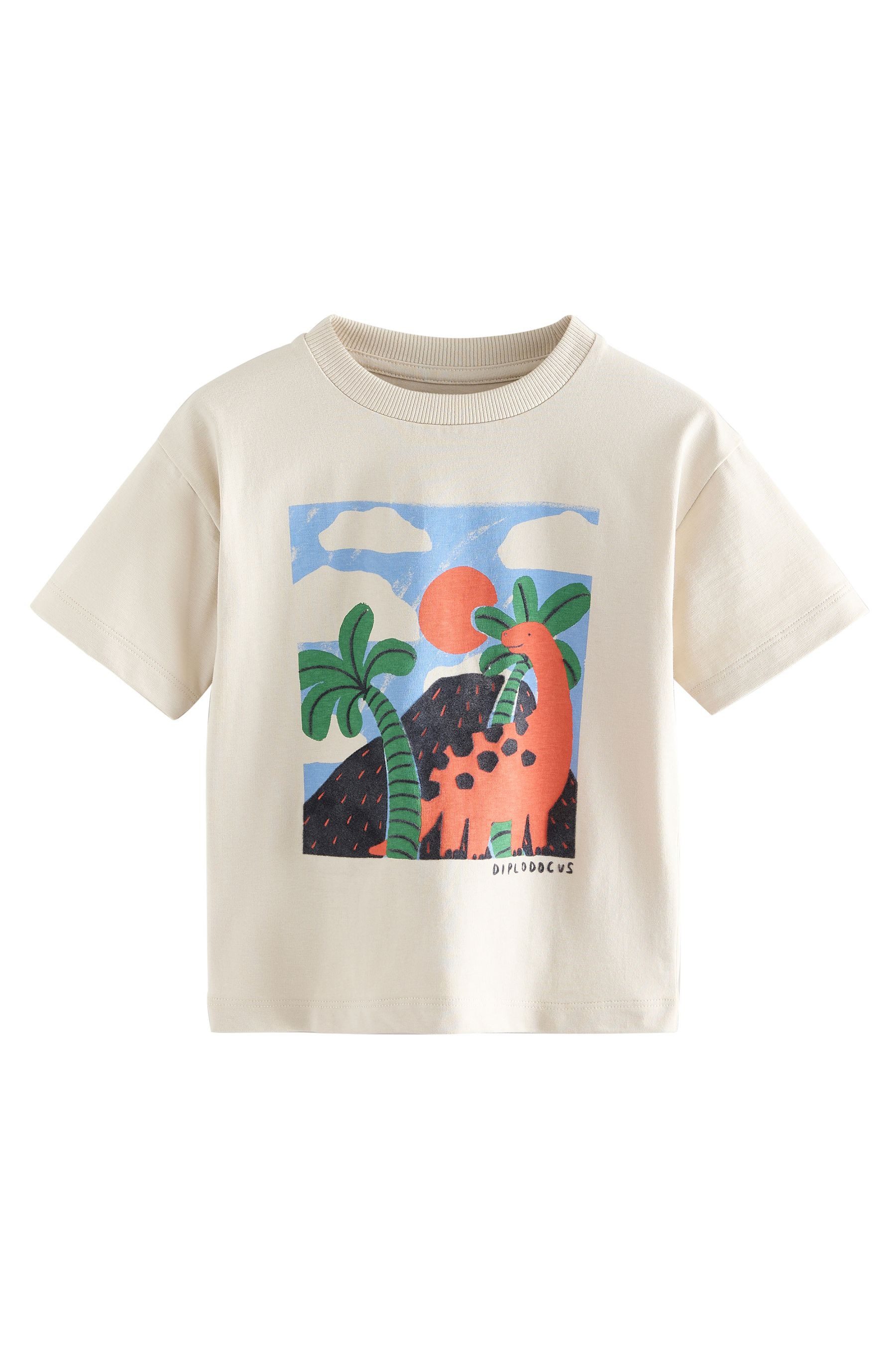 Next T-Shirt Kurzarm-T-Shirt mit Grafik-Print aus günstig online kaufen