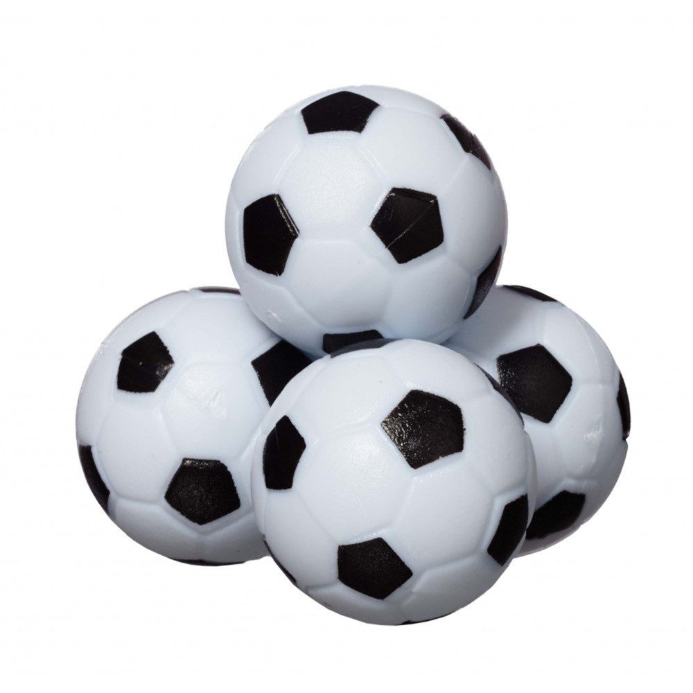 Best Sporting Spielball Kickerbälle schwarz/weiß Ø3,6cm 4 Stück