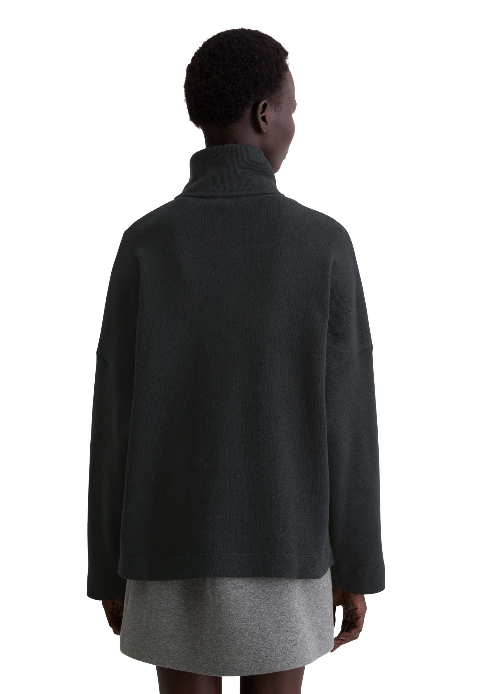 Marc O'Polo Sweatshirt Half-Zip, relaxed fit, aus weichem Organic Cotton günstig online kaufen