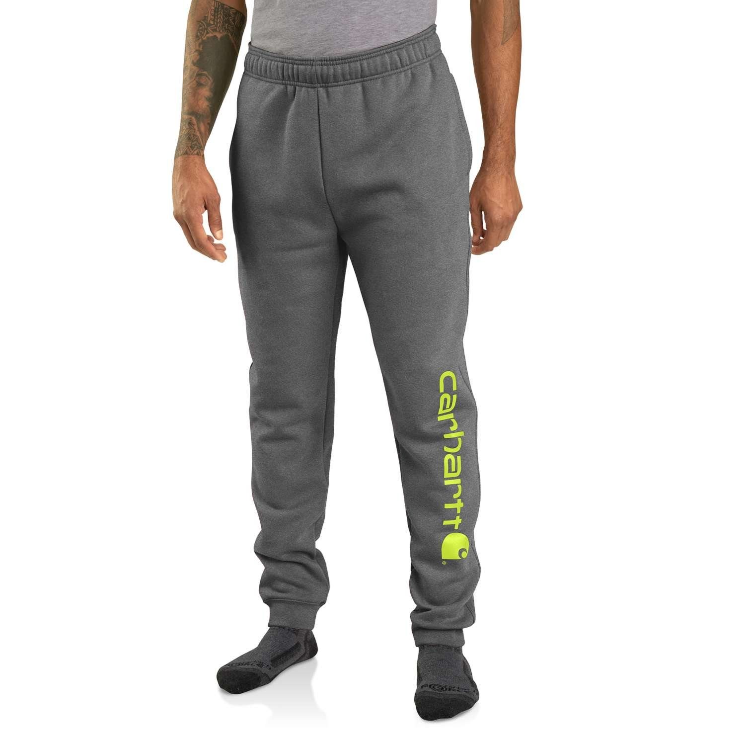 Carhartt Jogginghose Midweight Tapered Graphic Sweatpant (1-tlg) carbon heather