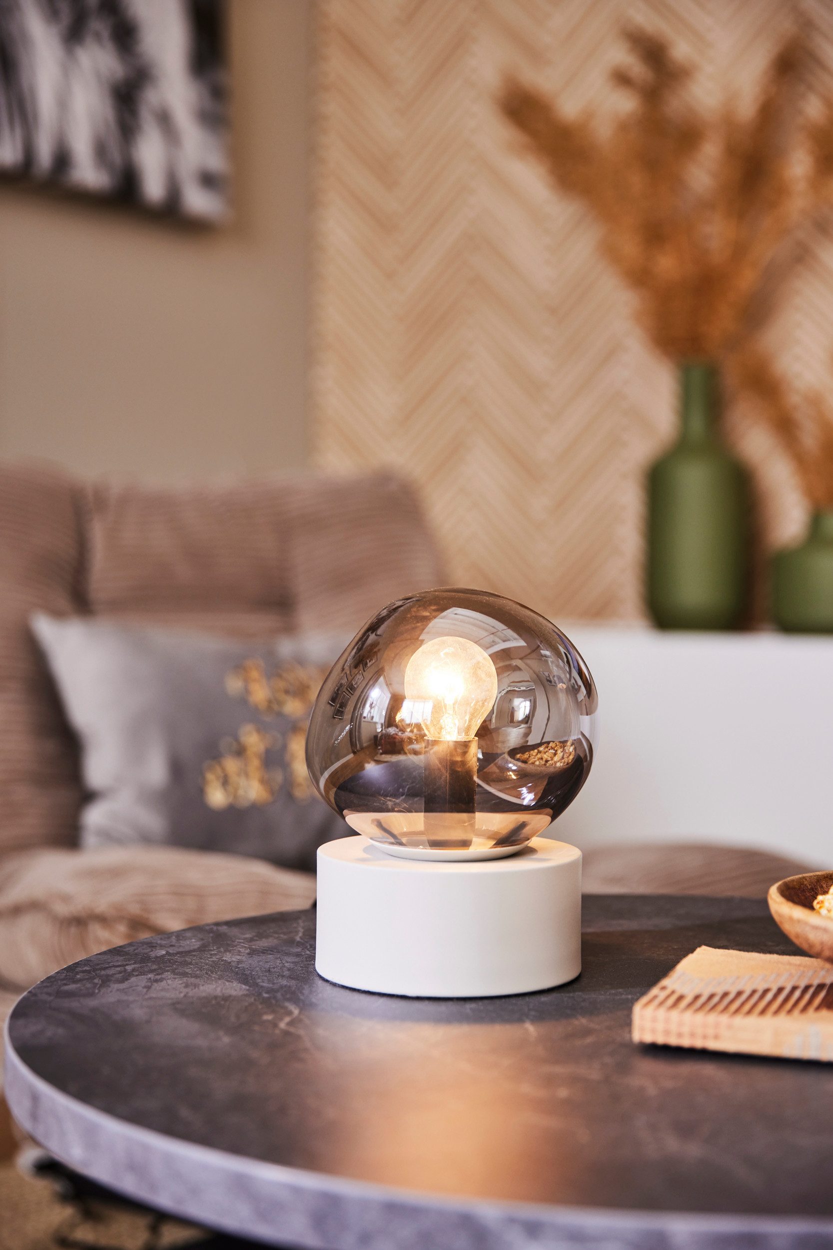 s.Oliver Tischleuchte ANJELLA, On/Off-Touch Tischleuchte exkl günstig online kaufen