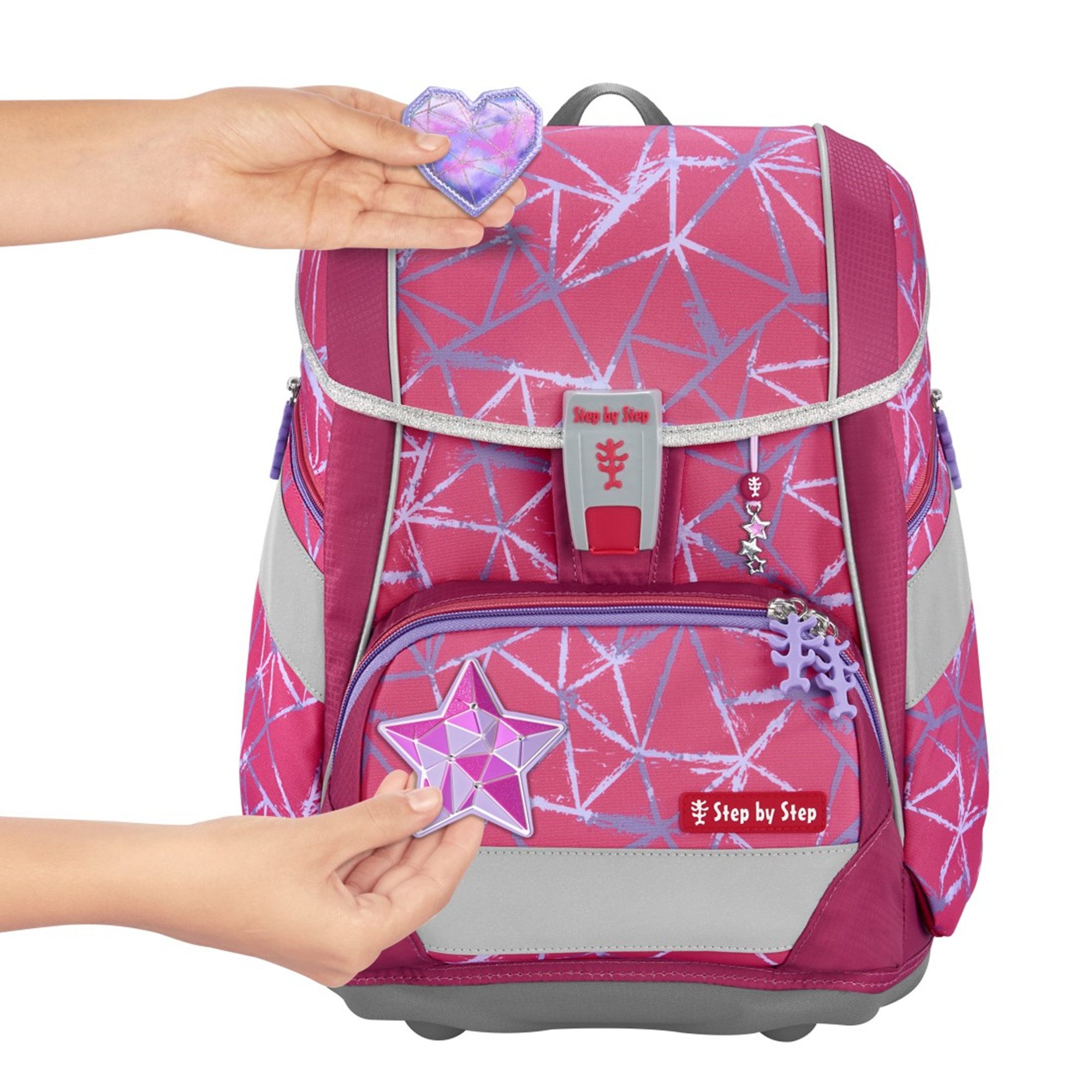 Step by Step Schulranzen 2IN1 PLUS, 6-teilig (5-tlg)