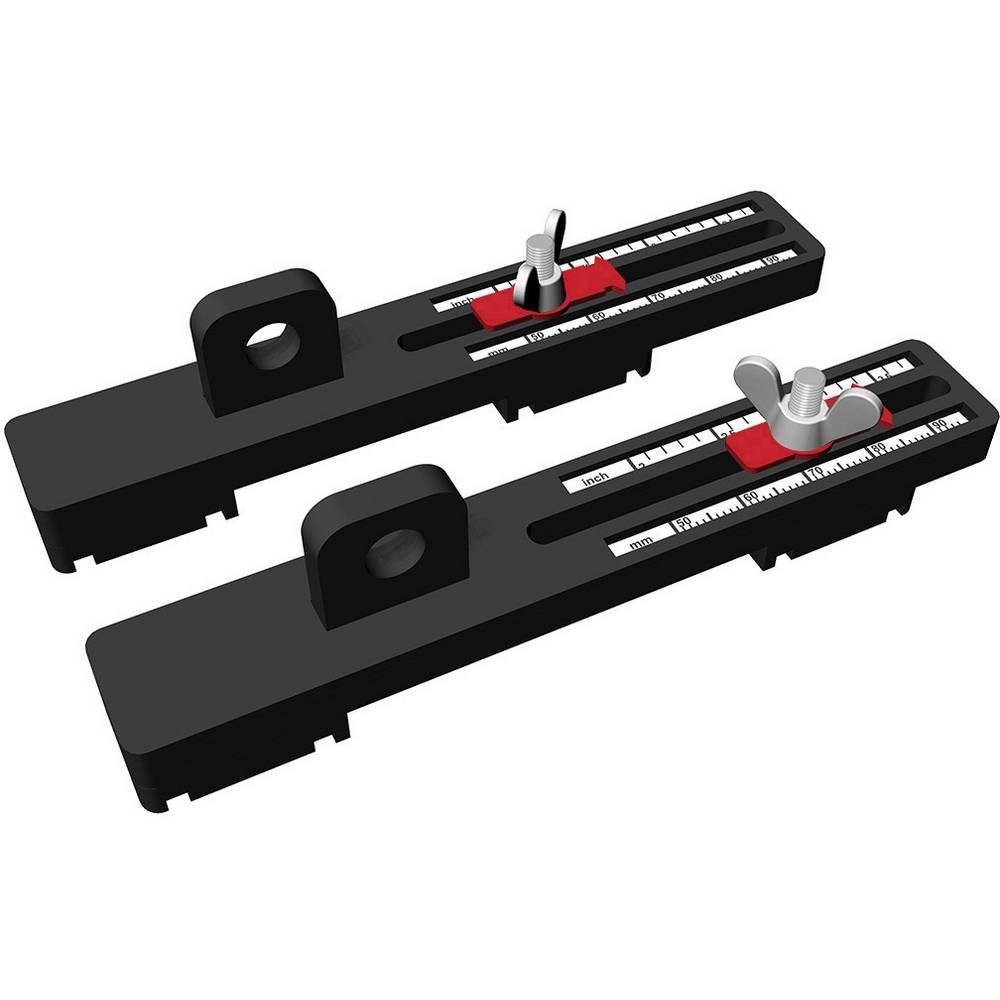 Proses Modelleisenbahn-Werkzeug 2er-Set Parallel-Gleislehren PPT-H0-01