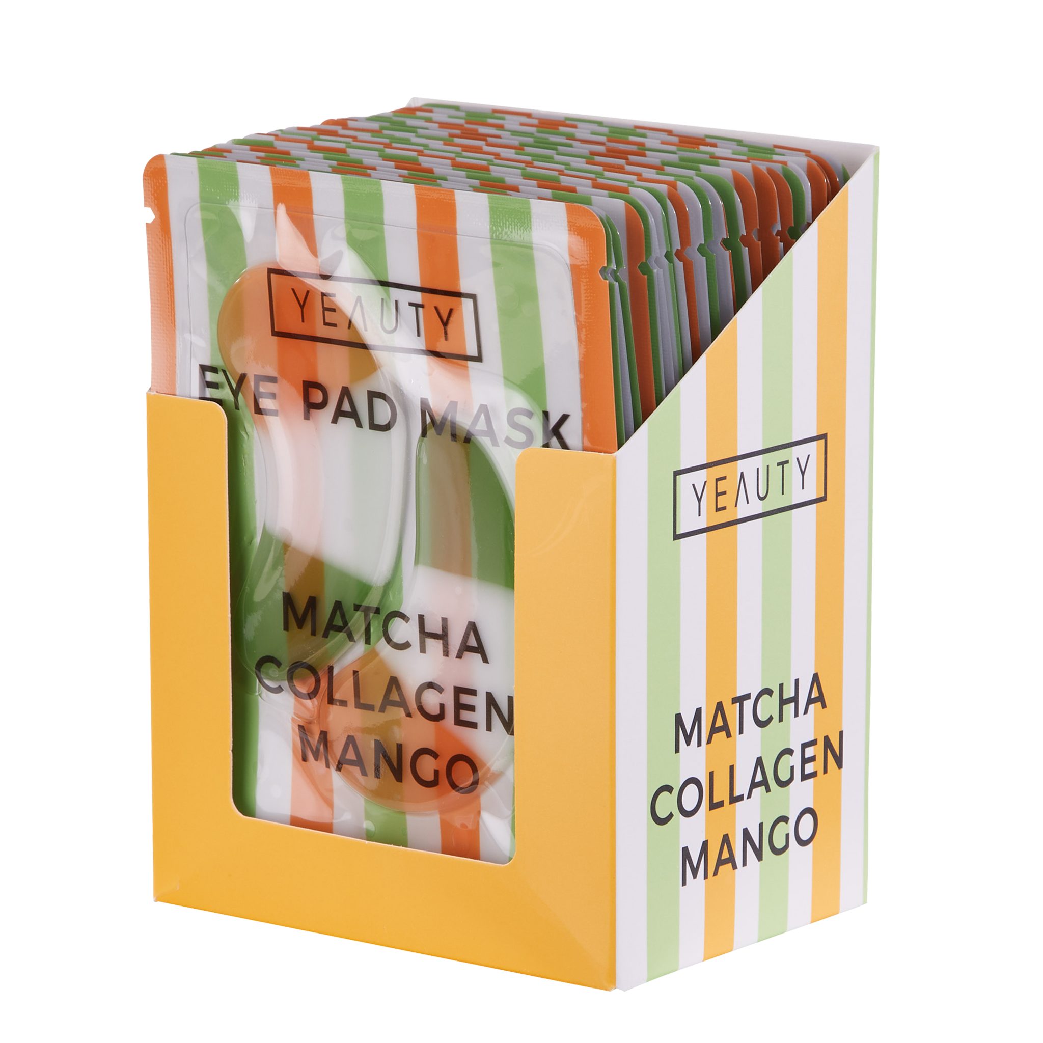Yeauty Augenpads YEAUTY Matcha Collagen Mango Eye Pad Mask - 25 Paar