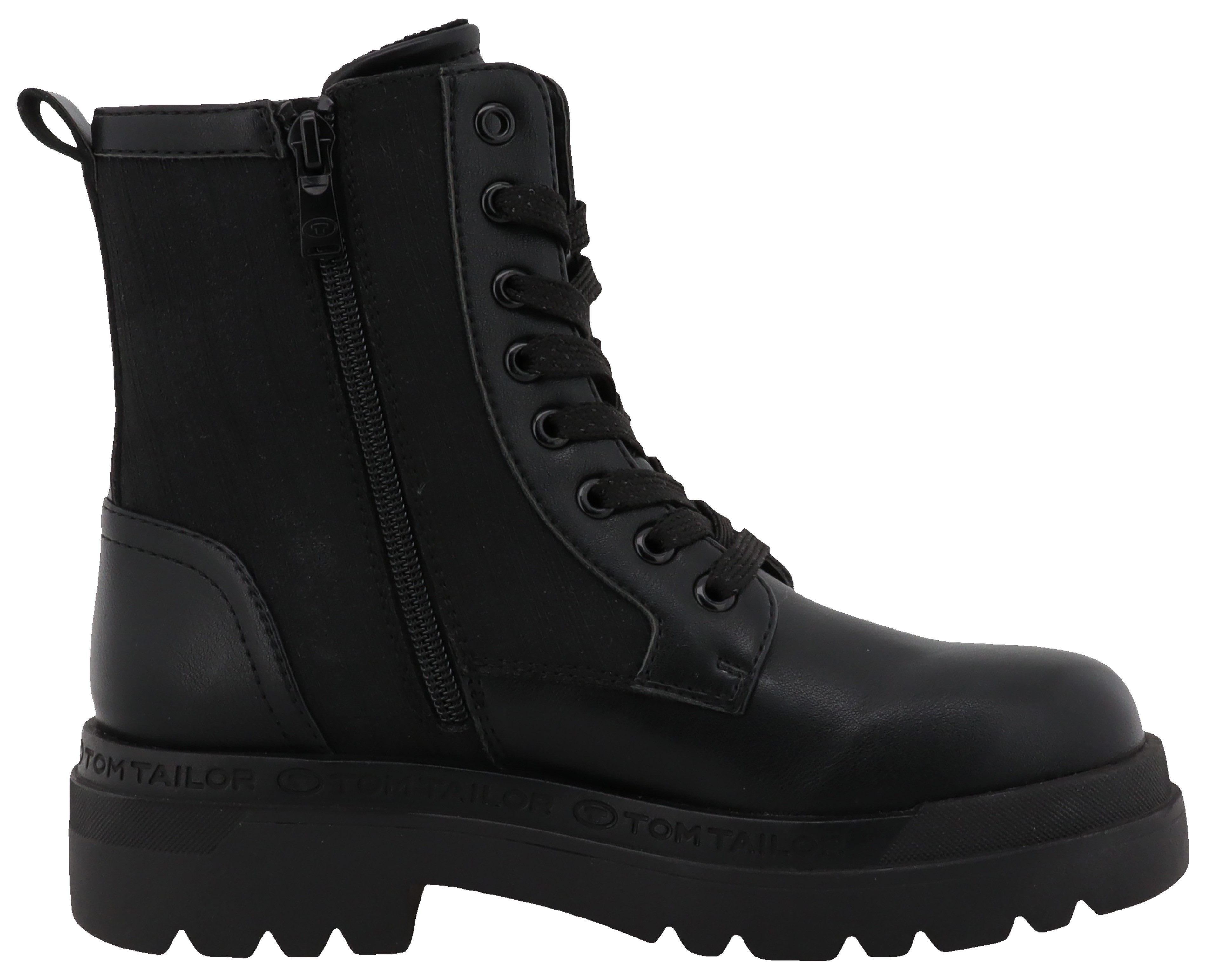 TOM TAILOR Schnürboots, Blockabsatz, Schnürstiefelette in günstig online kaufen