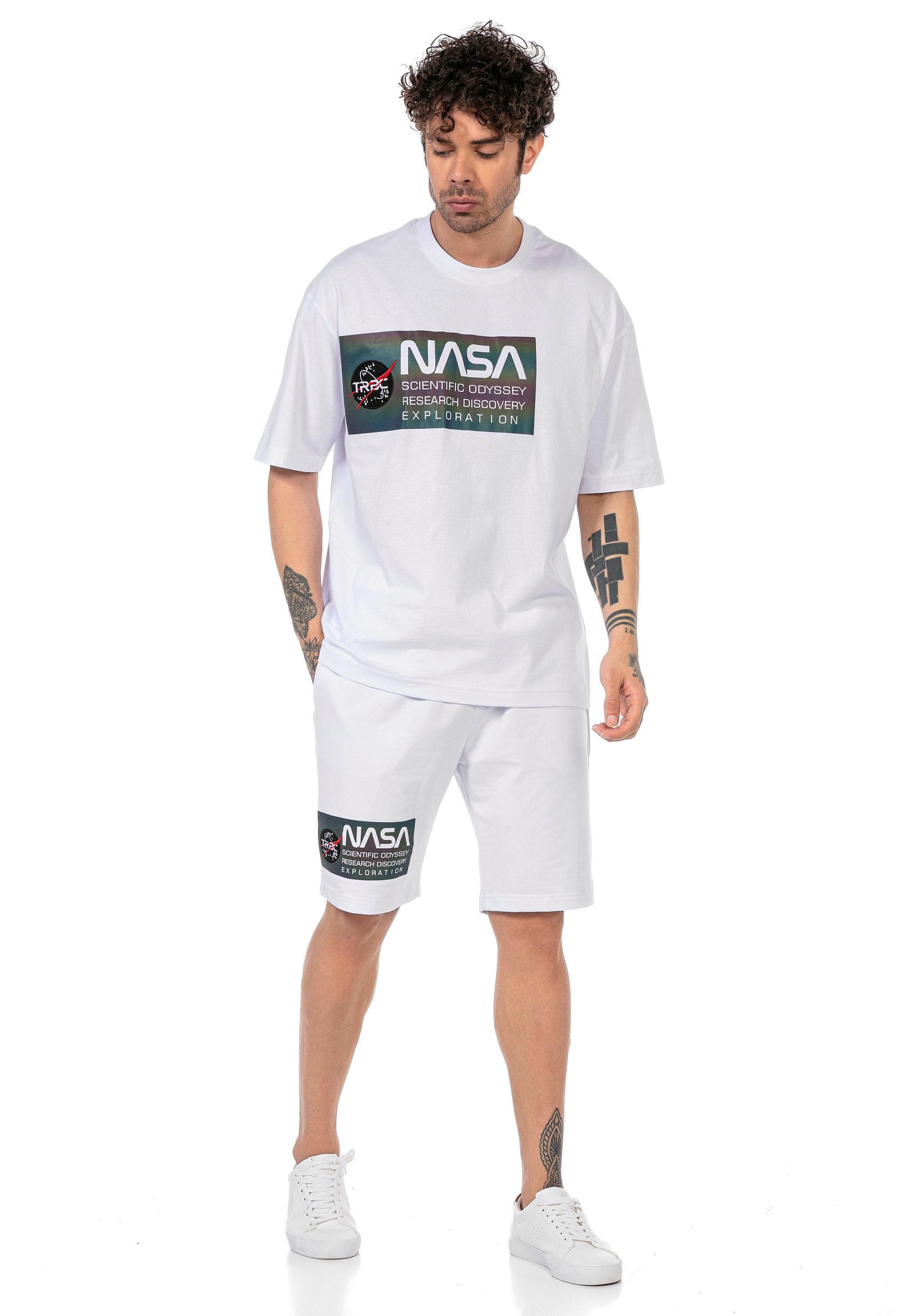 RedBridge T-Shirt & Shorts Red Bridge Herren T-Shirt - Shorts Kurze Hose Set (Set, 2-tlg., T-Shirt & Shorts)