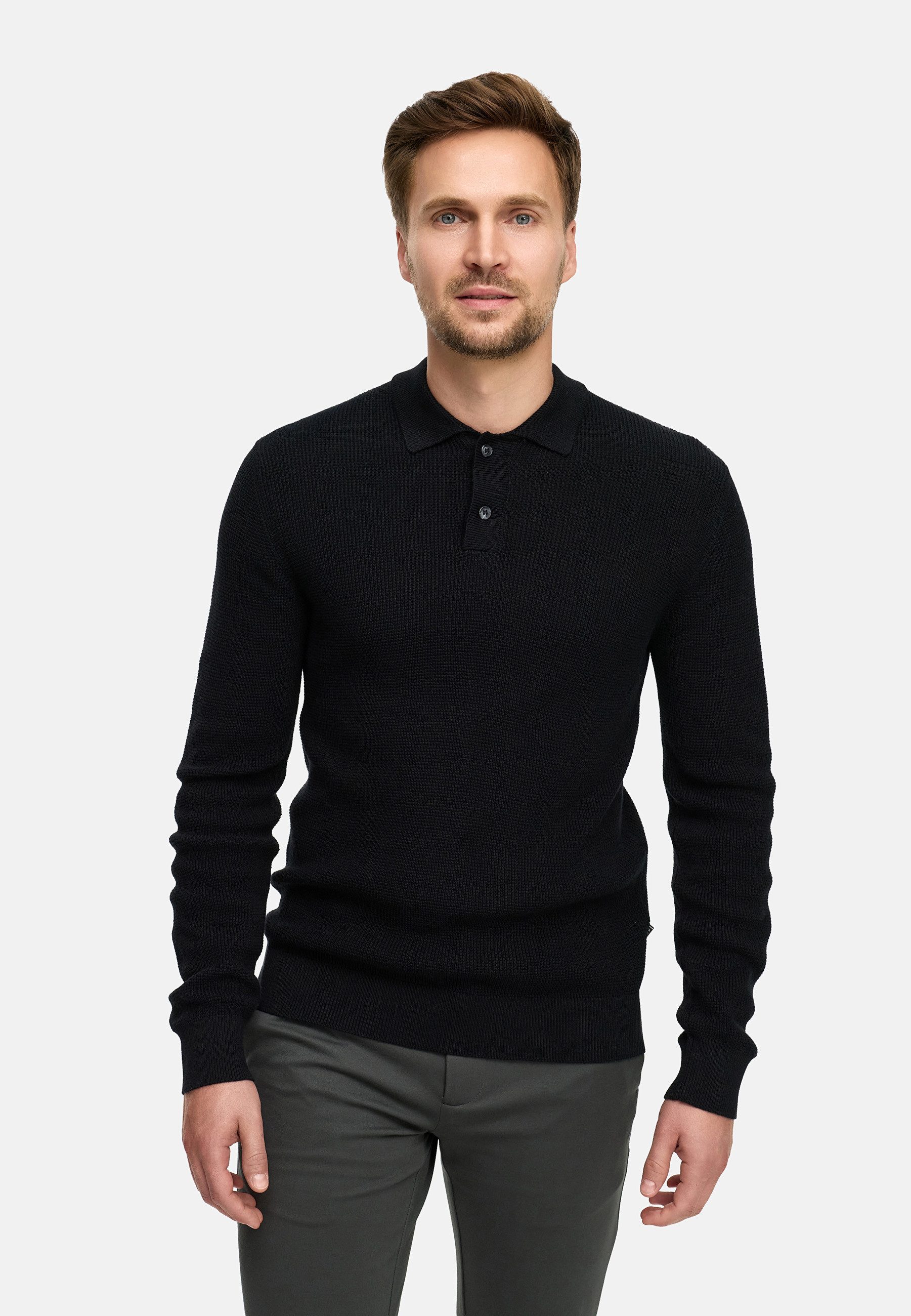 Jeff Strickpullover Herren JFTristan polo Pullover günstig online kaufen