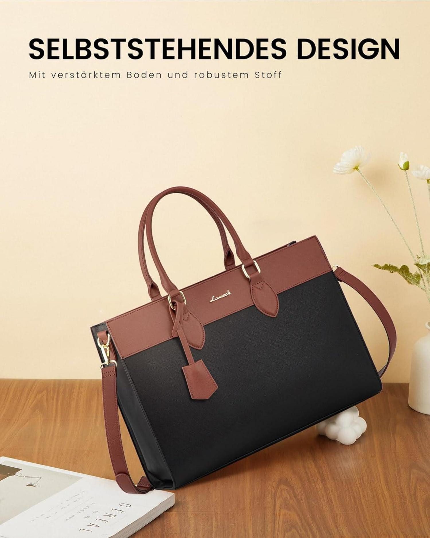 LuxusKollektion Laptoptasche Laptop Handtasche Damen 15,6 günstig online kaufen
