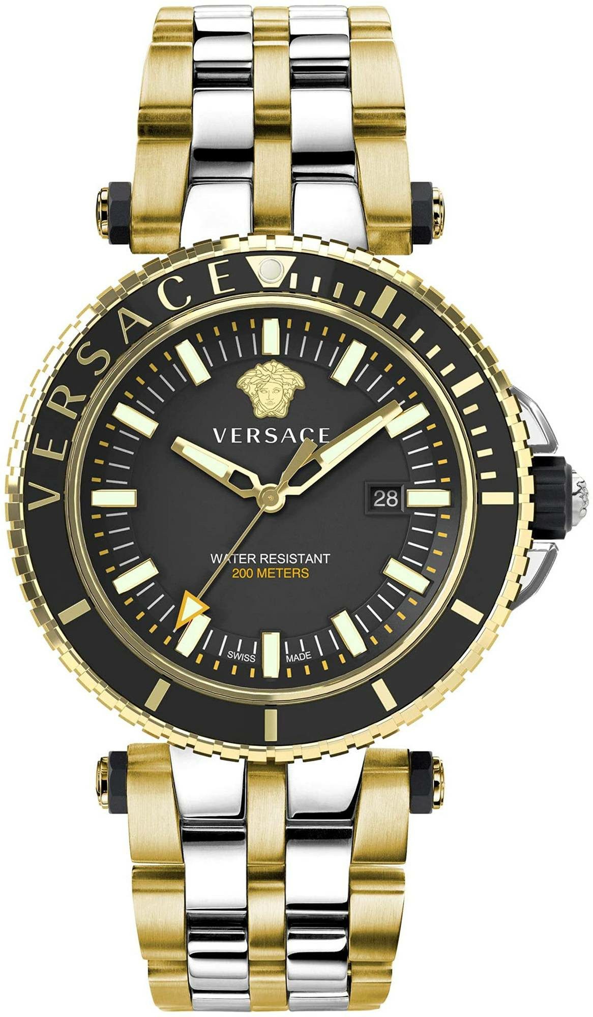 Versace Mechanische Uhr Analoguhren für Erwachsene, (1-tlg., Mechanische Uhr)
