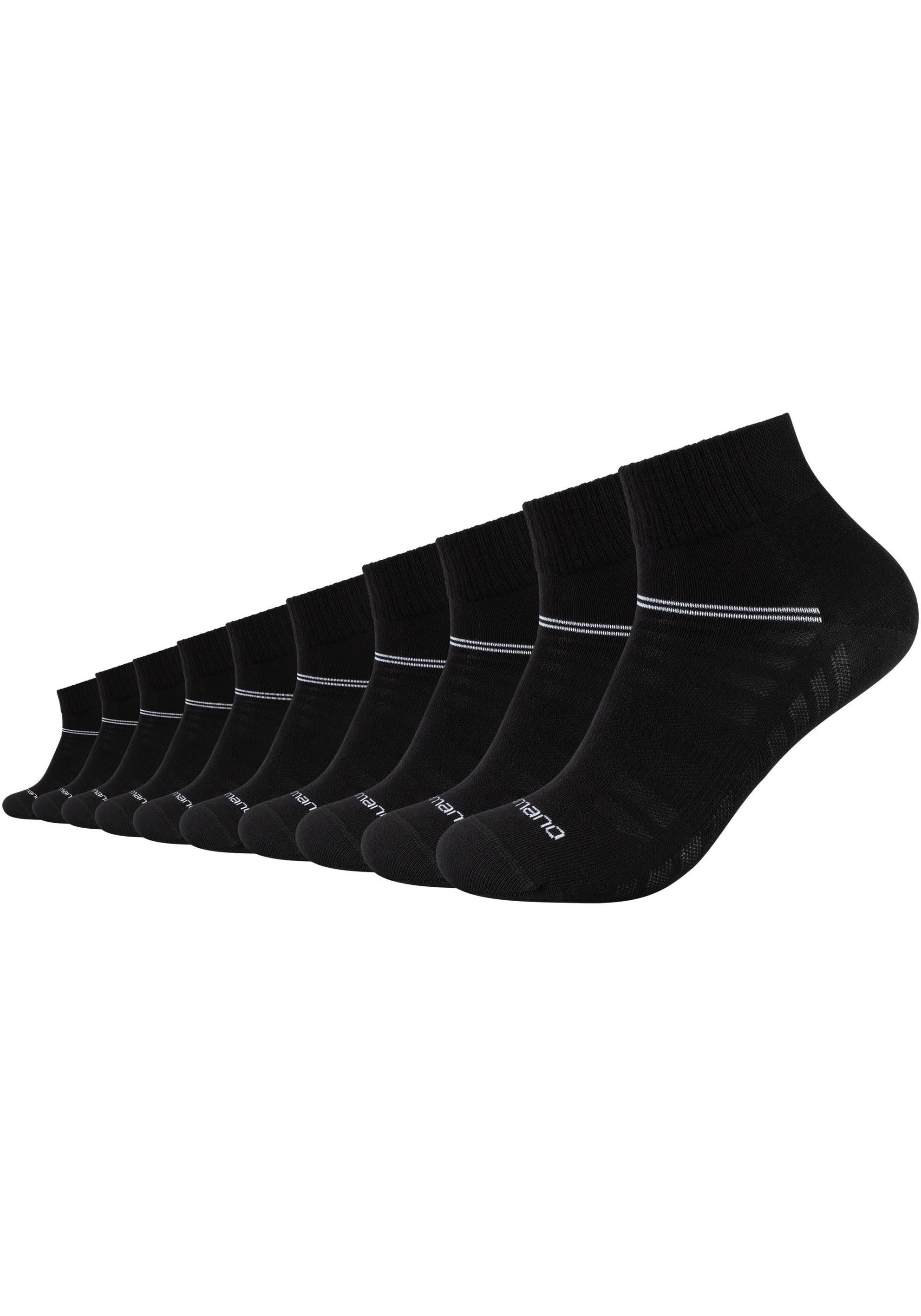Camano Sneakersocken mesh ventilation (10-Paar) Mesh-Belüftung: Optimales Fußklima bei jeder Aktivität