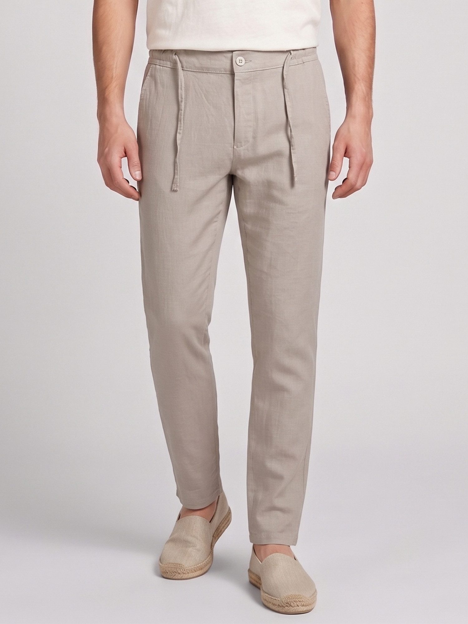 Rock Creek Leinenhose Stoffhose Herren RC-2446 Sommerhose Leinen-Optik