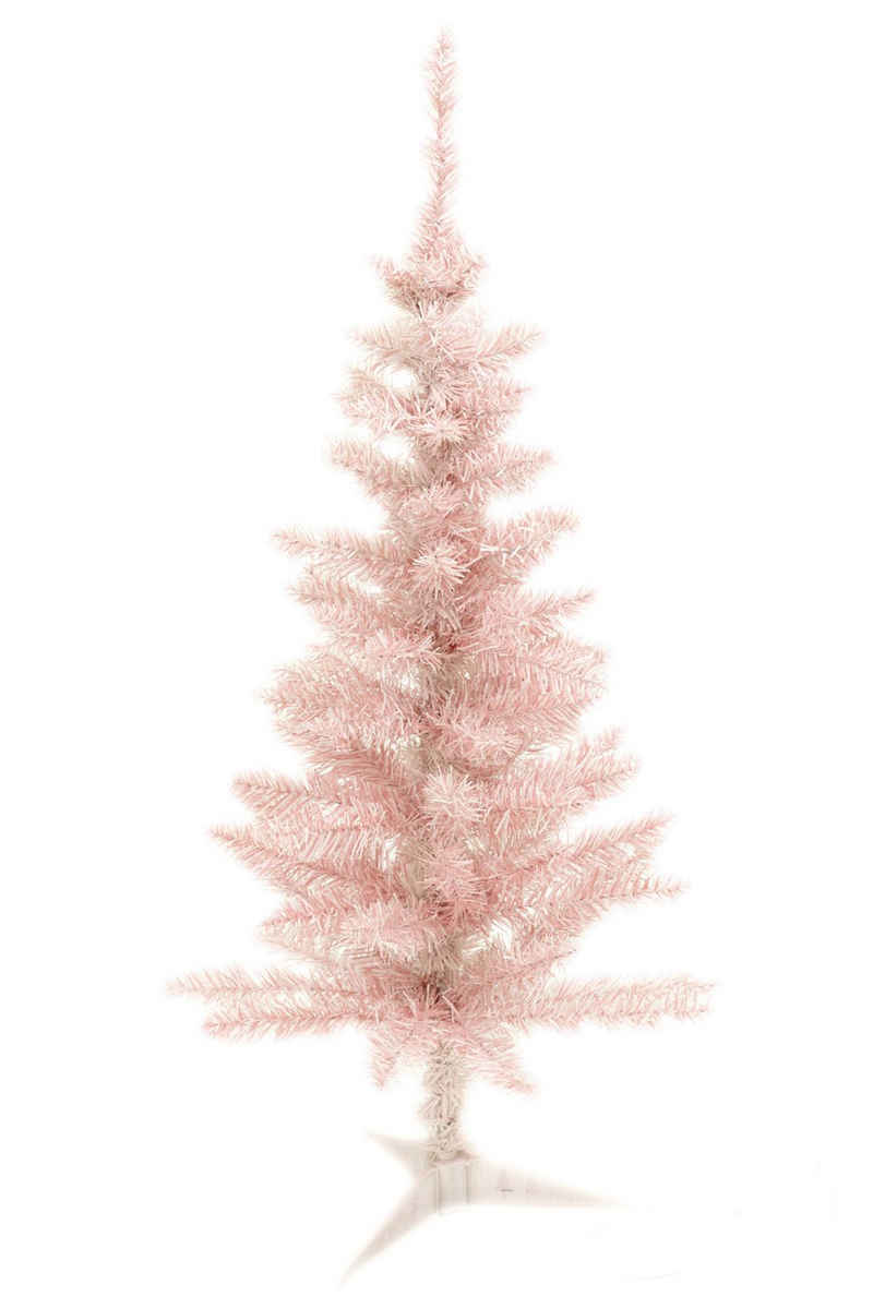 Creativery Künstlicher Weihnachtsbaum, Tannenbaum künstlich 90cm, rosa