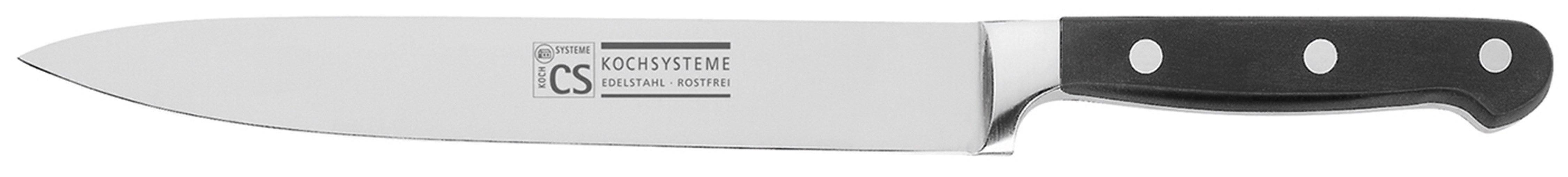 CS Koch-Systeme Fleischmesser PREMIUM, 20 cm, Edelstahl rostfrei, mit hoher Schneidqualität