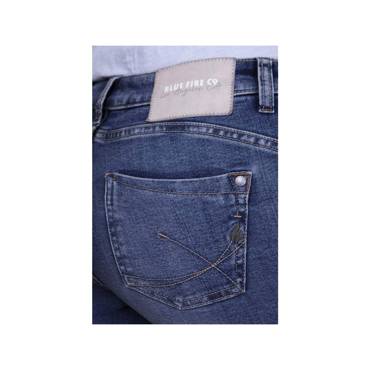 5-Pocket-Jeans uni (1-tlg) BLUE FIRE