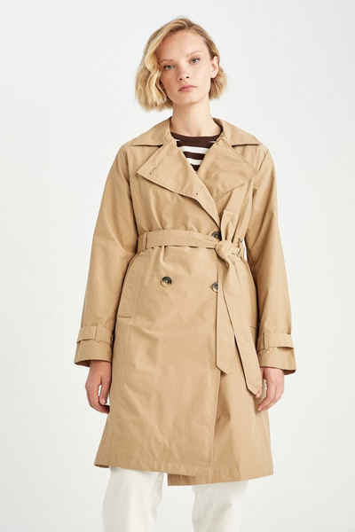 DeFacto Trenchcoat Damen Trenchcoat REGULAR FIT