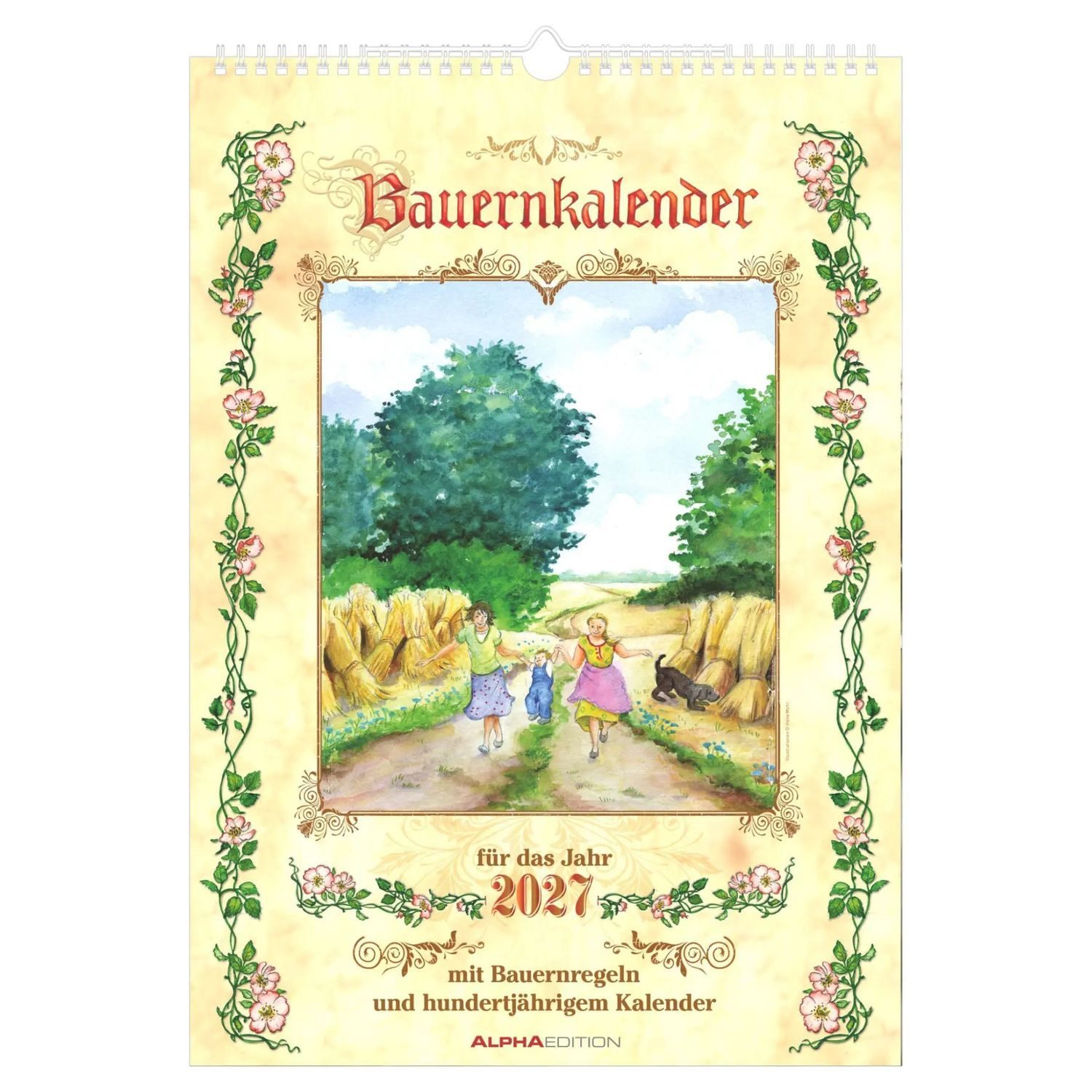 Wandkalender Bauernkalender 2027